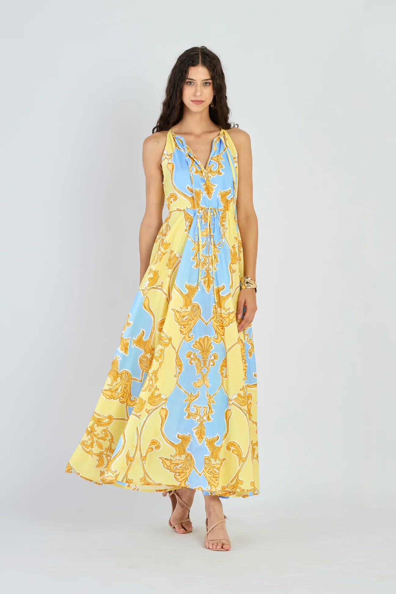 Marina Dress in Sirens Sky - Image 3