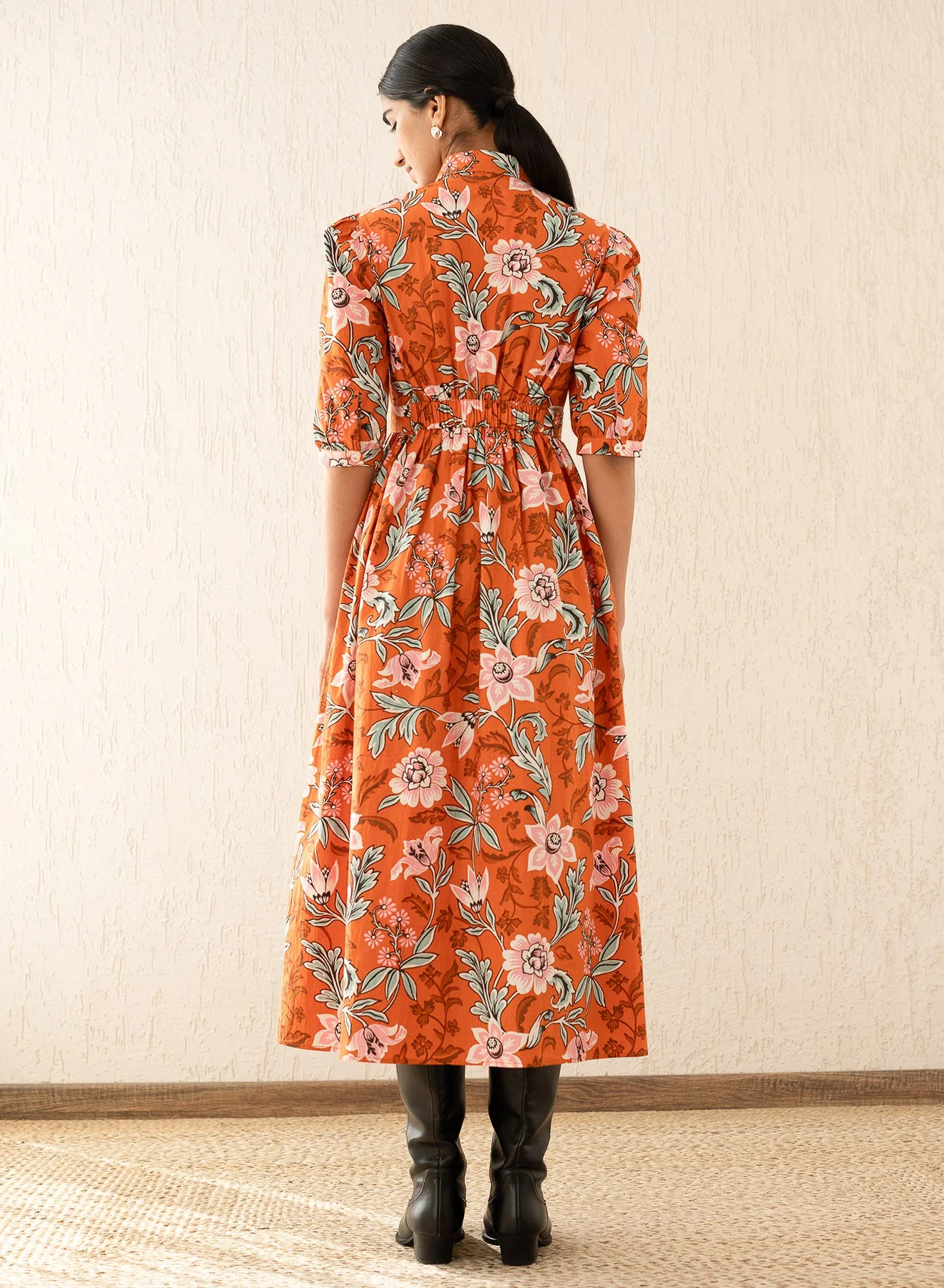 Marlene Dress in Spice - Image 2