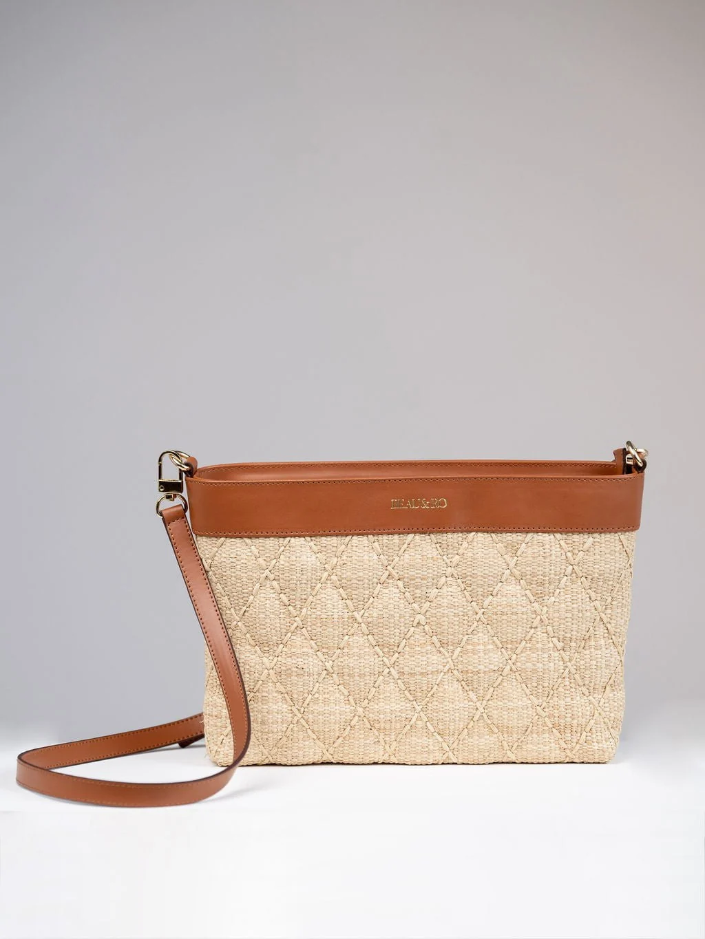 The Maroc Collection Quilted Purse in Tan - Image 3