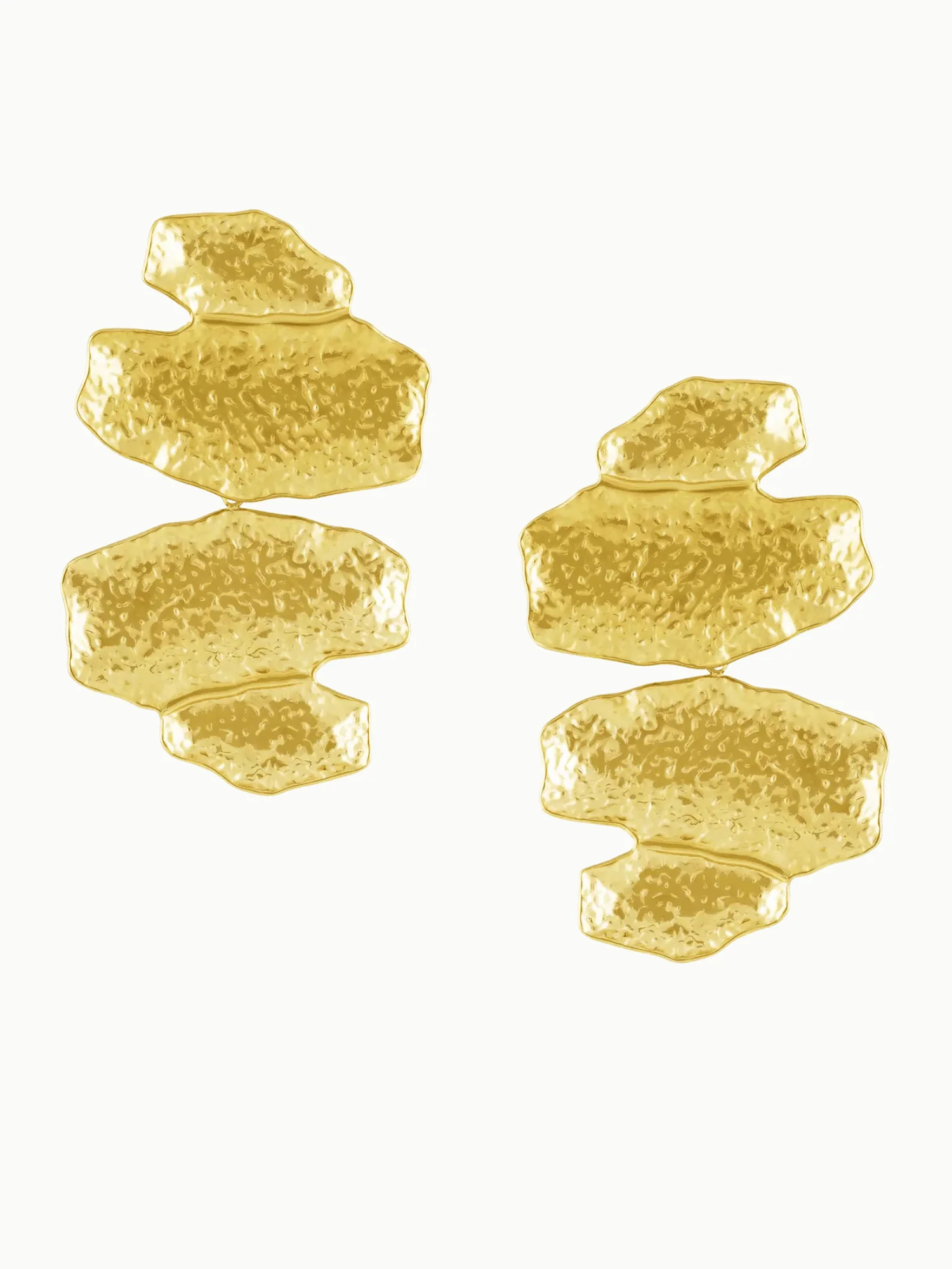 Maxine Hammered Statement Earring