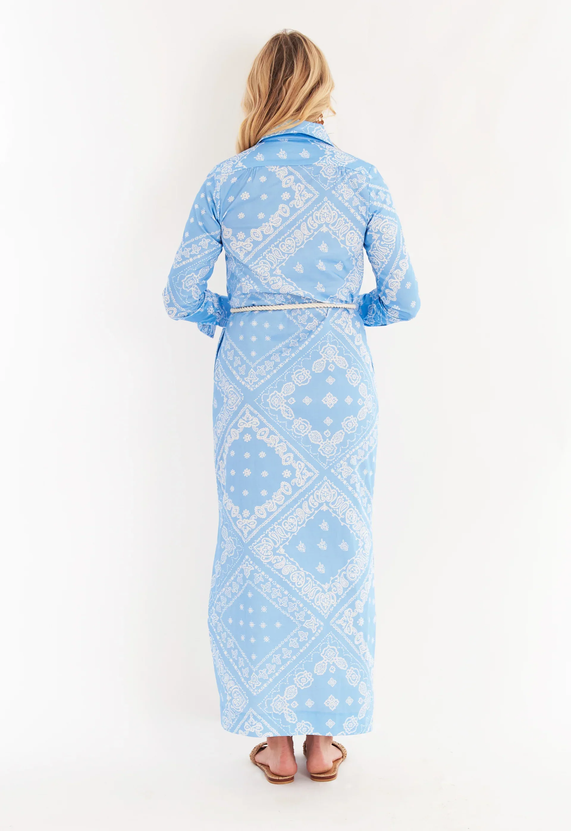 Monteith Caftan in Bandana Peri - Image 3