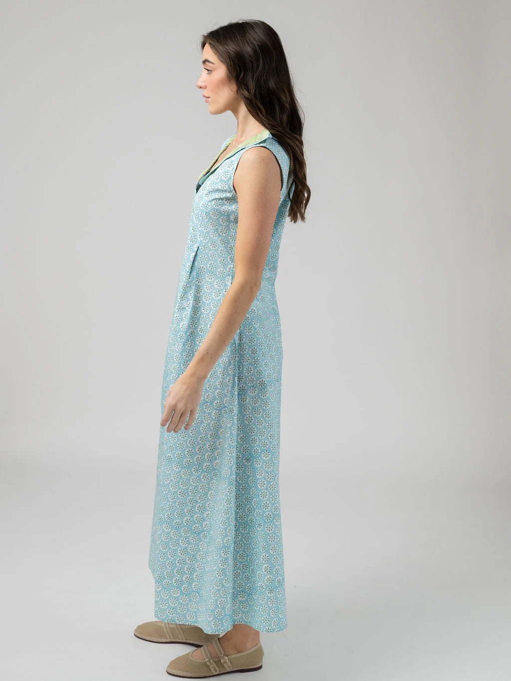 The Myra Dress | Lake - Image 5