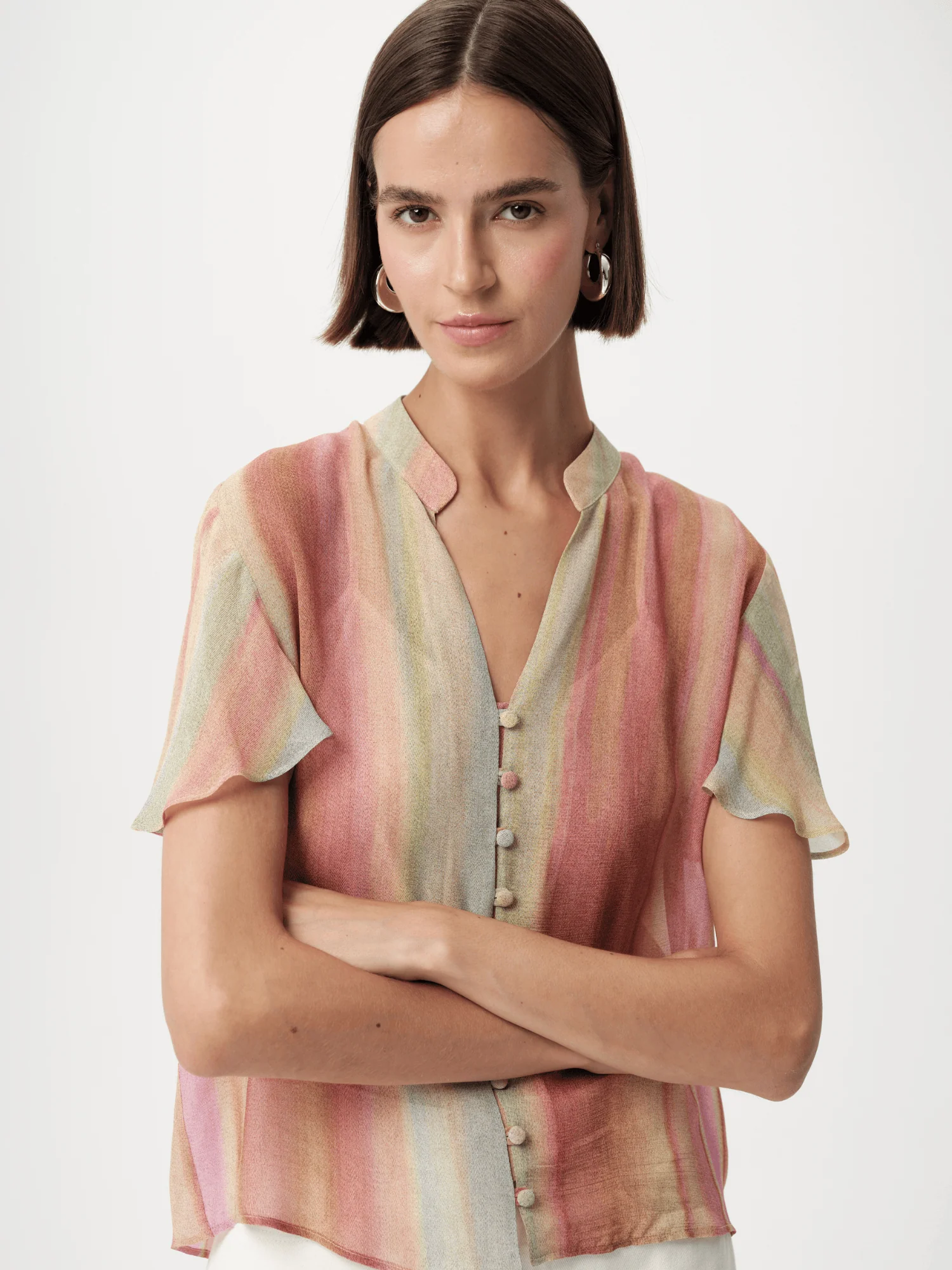 Nadine Blouse in Multicolor