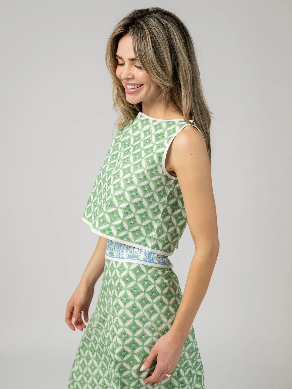 The Nina Top | Lawn - Image 3
