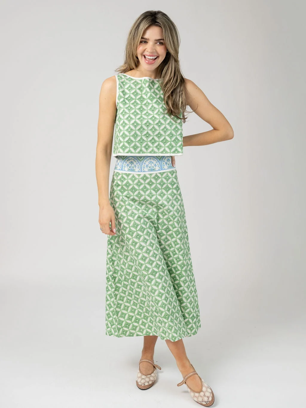 The Nina Top | Lawn - Image 5