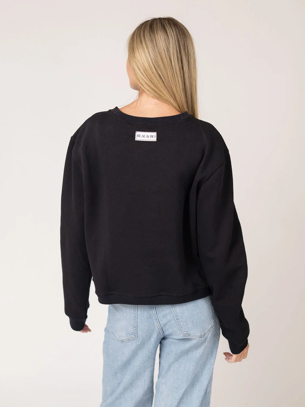 Navy Nantucket Anchor Crewneck Sweatshirt - Image 3