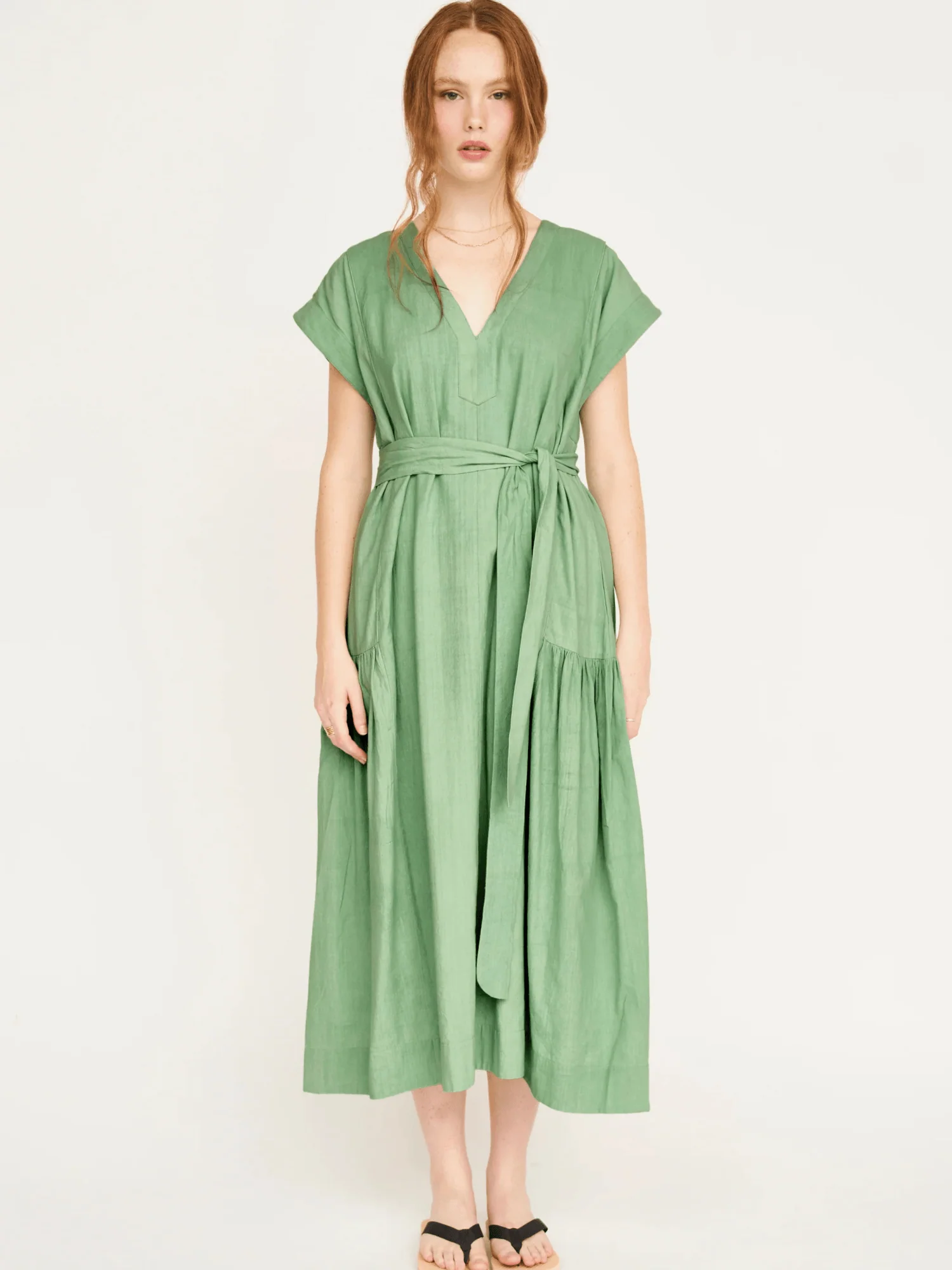 Oaxaca Dress in Mint