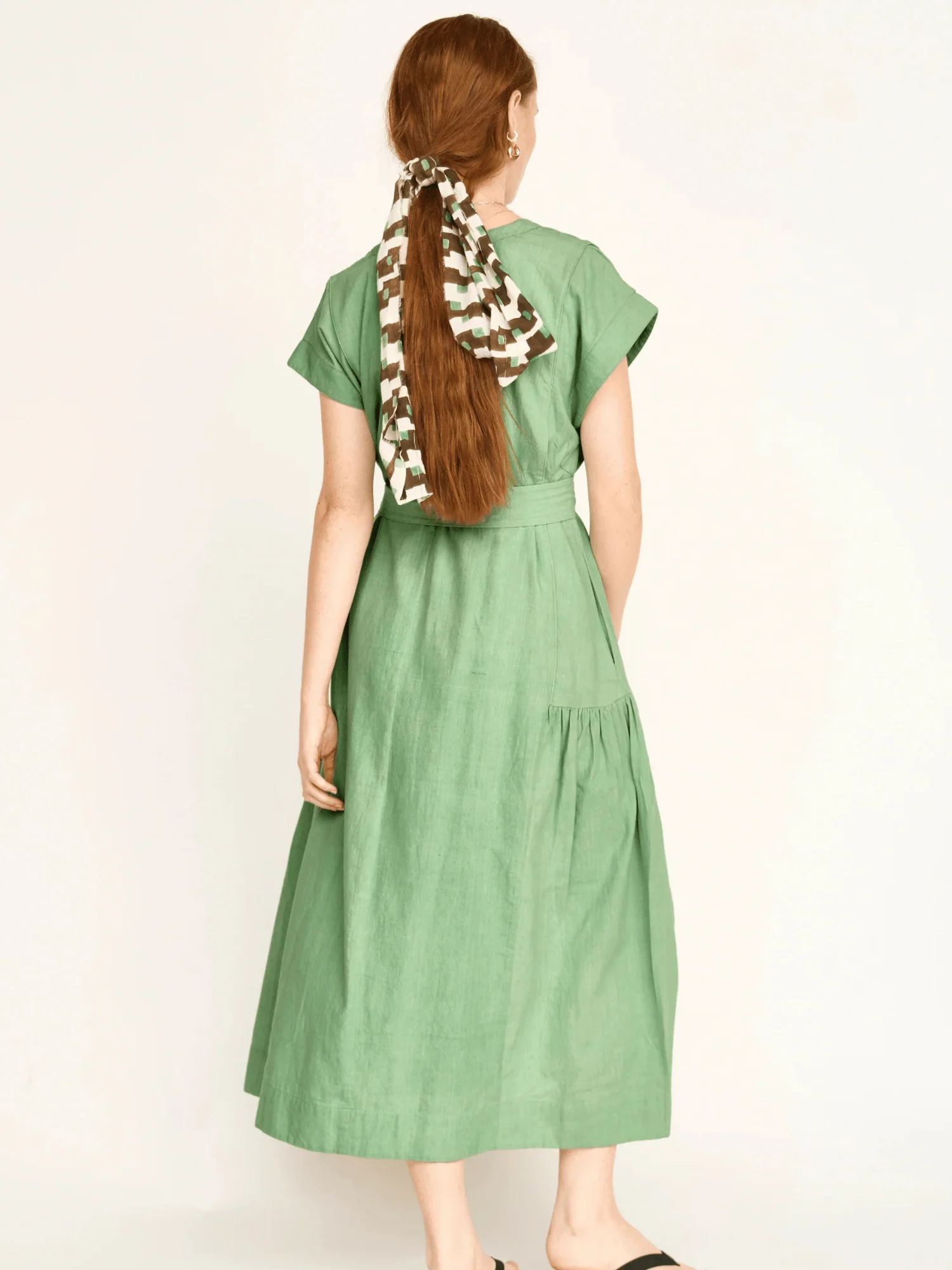 Oaxaca Dress in Mint - Image 5