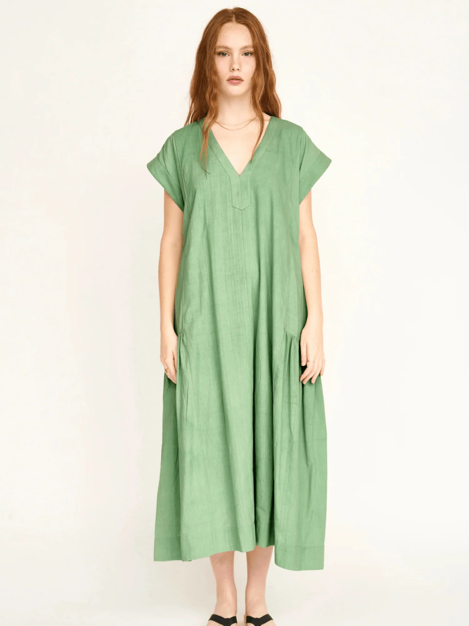Oaxaca Dress in Mint - Image 6