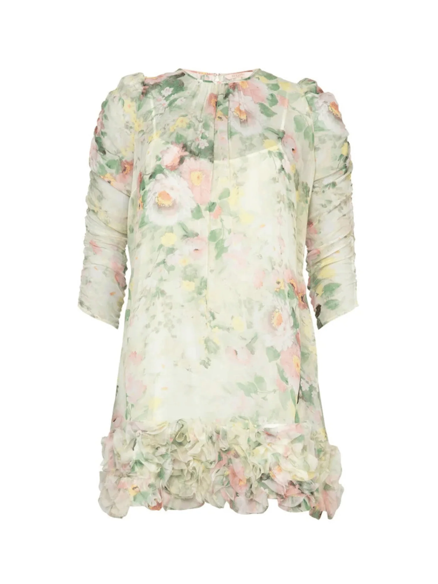Organza Frilly Dress in Watercolour Dreams - Image 2