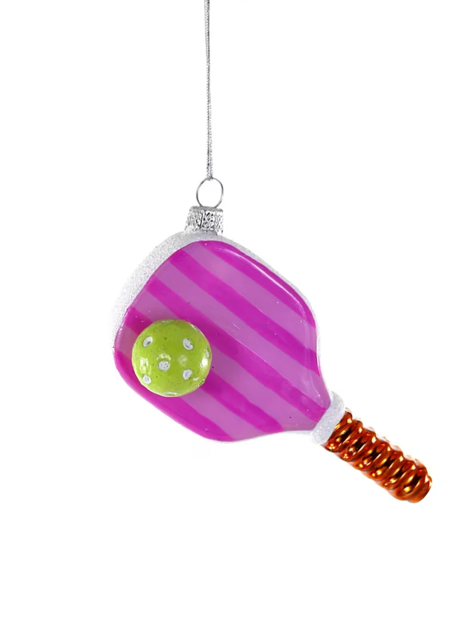 Pink Pickleball Ornament