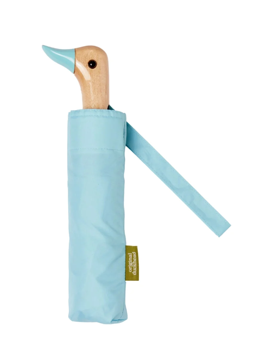 Popsicle Blue Compact Umbrella