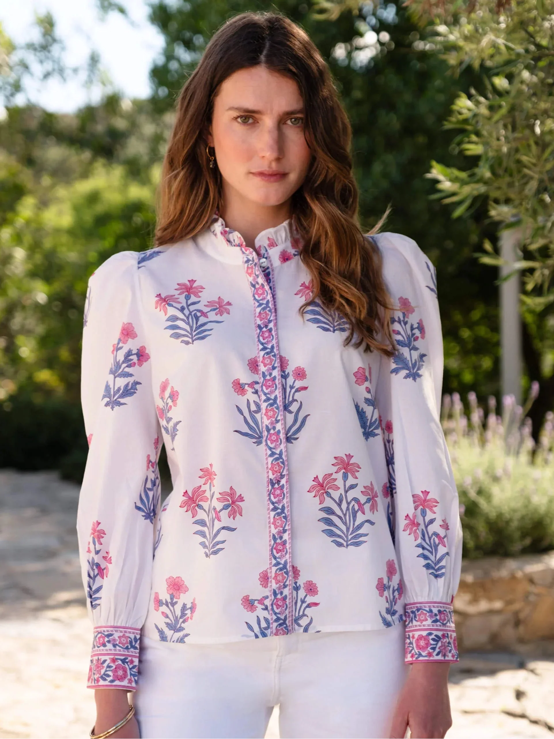 Primrose Blouse in Jaipur Buta