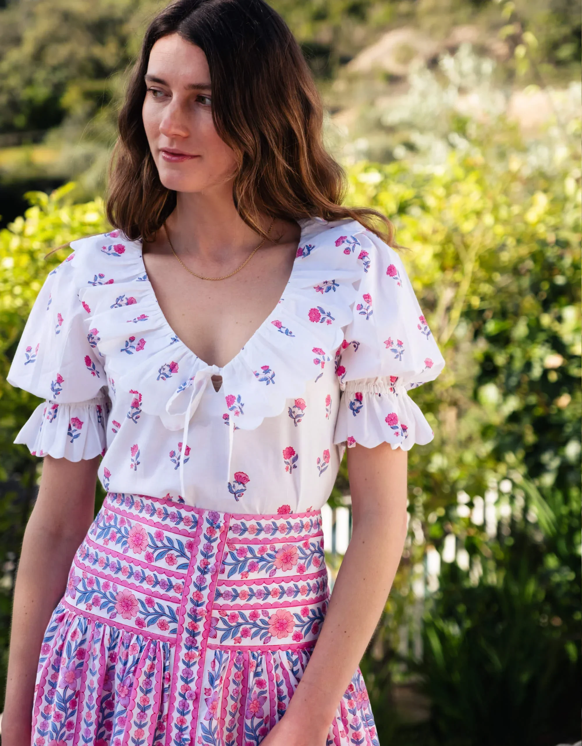 Primrose Skirt in Jaipur Border - Image 3