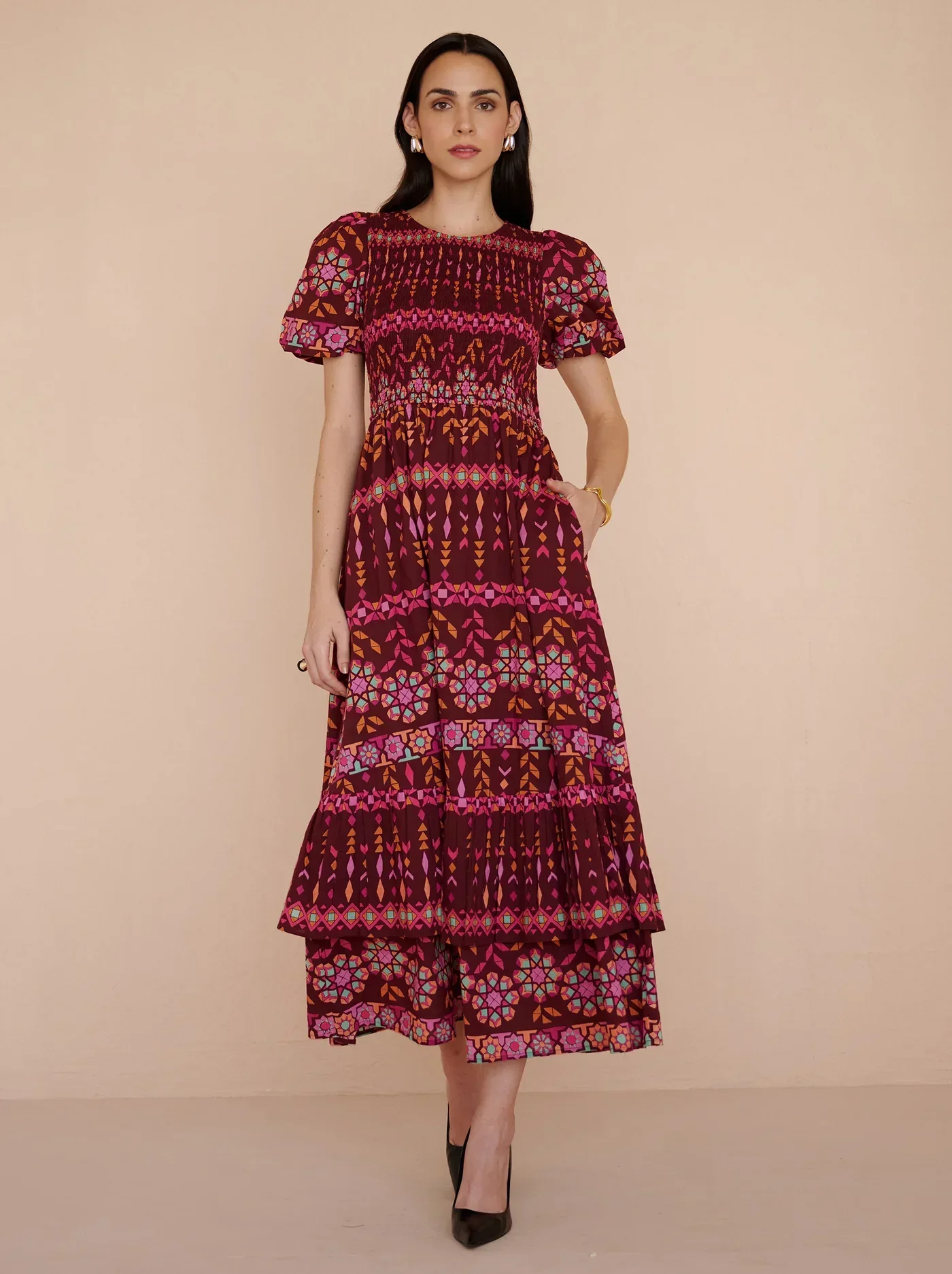 Quant Dress in Rhubarb - Image 4