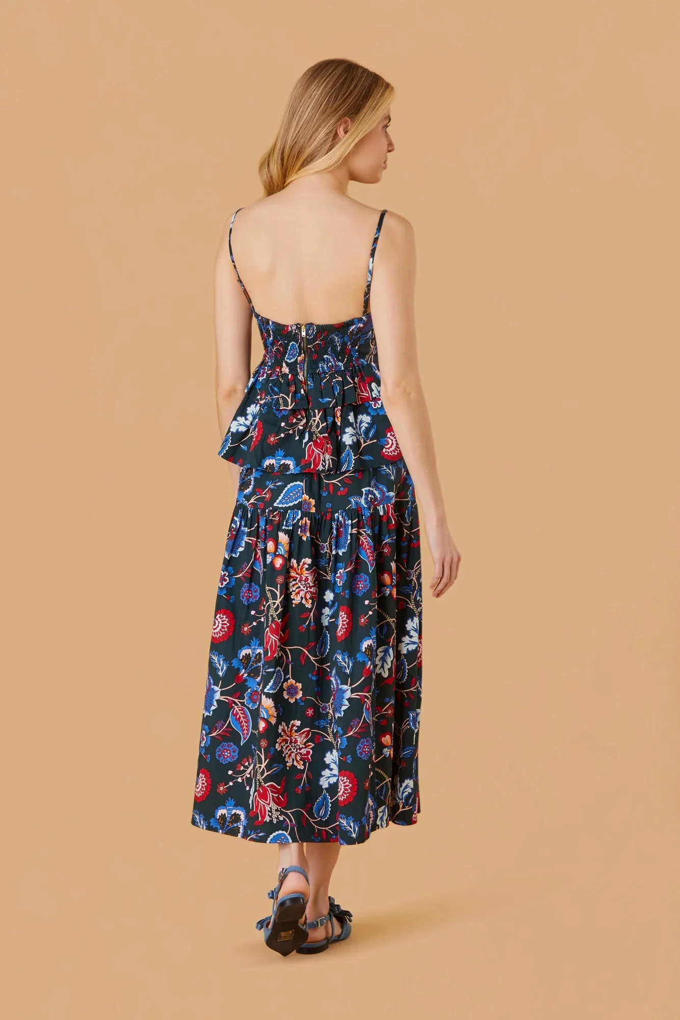 Quinn Skirt in Evergreen Chintz - Image 4