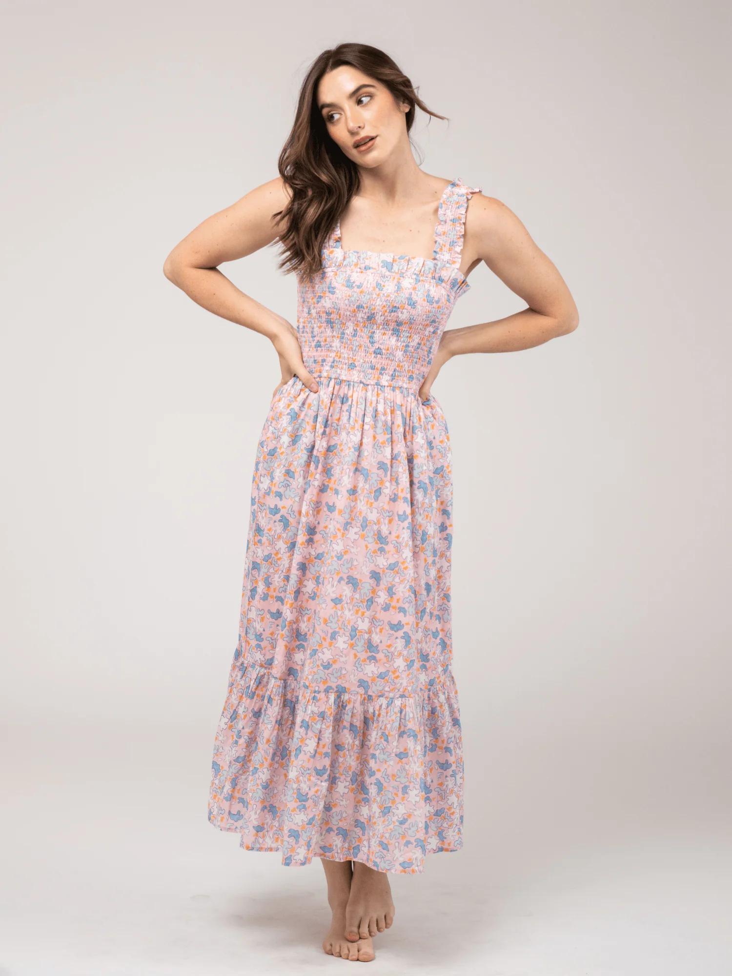 SAMPLE | The Page Midi Dress | St.Tropez | Small