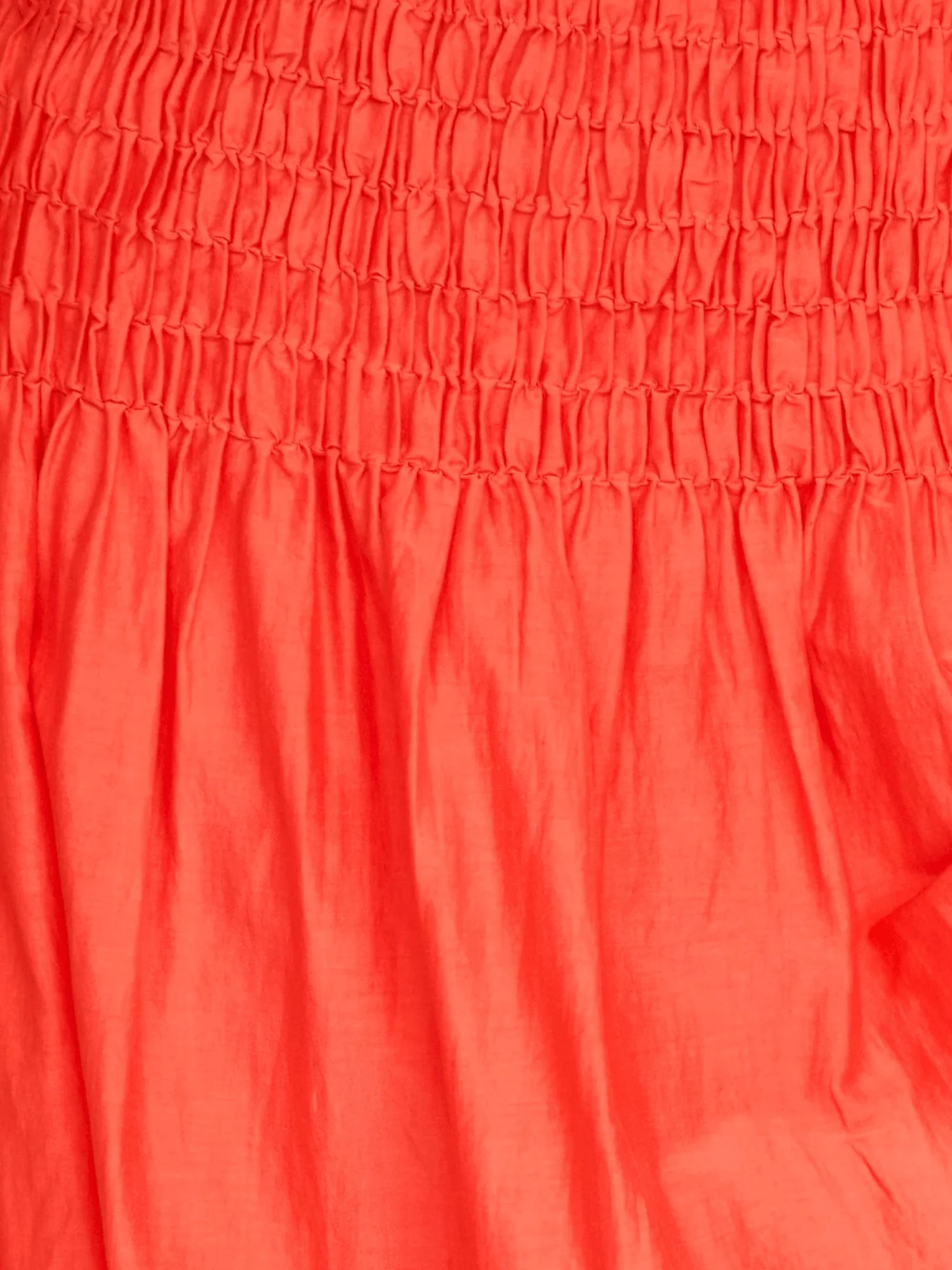 Savannah Smocked Skirt in Chili - Image 7