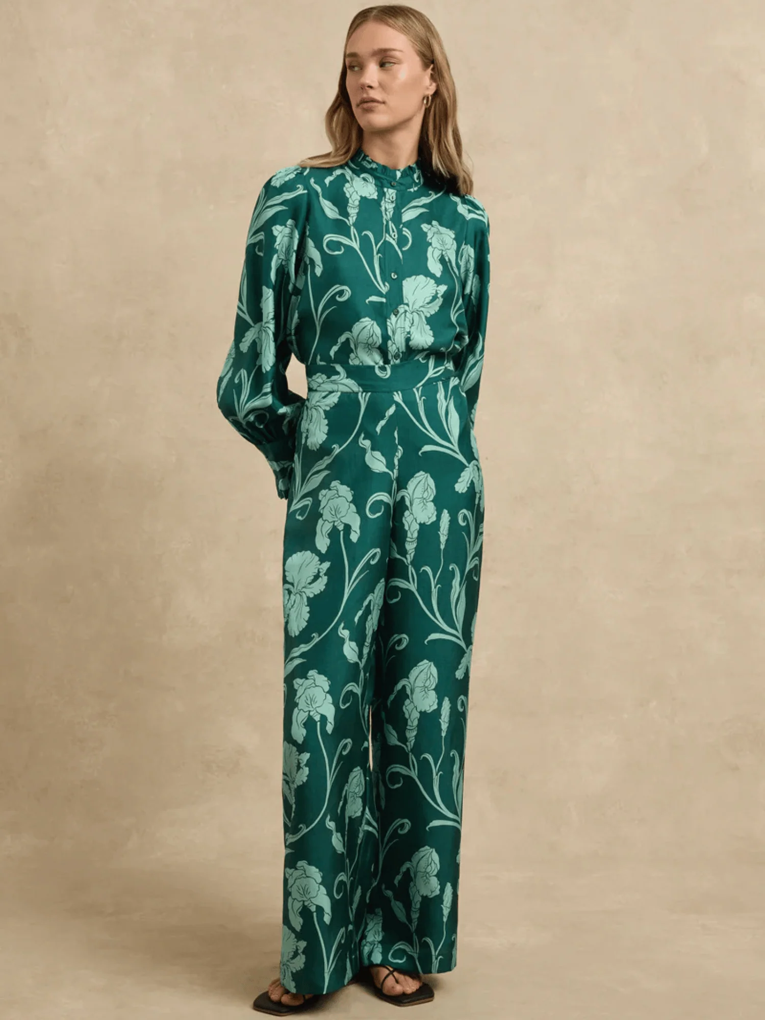 Seema Pant in Iris Jade