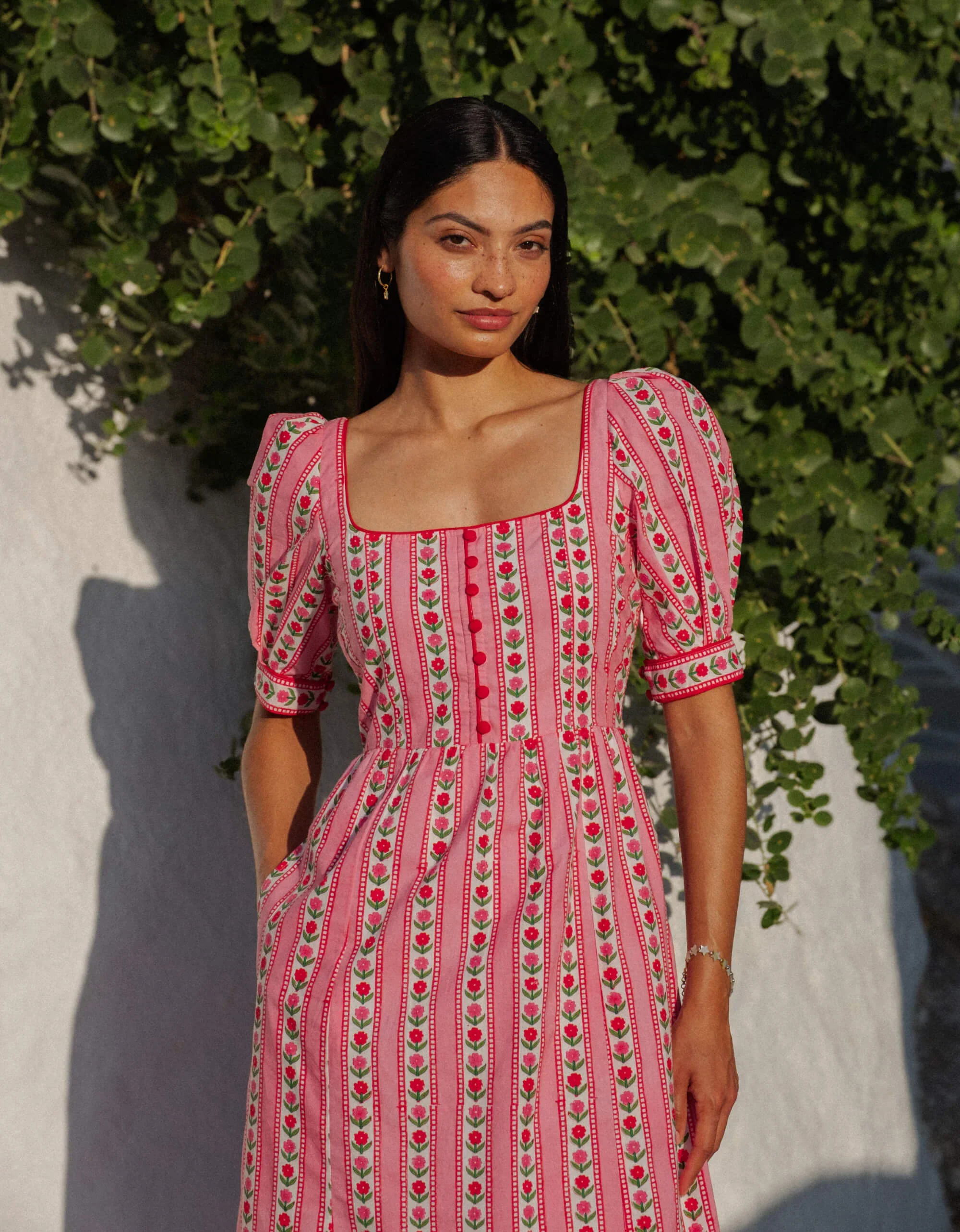 Sierra Dress in Alpine Rose - Image 2