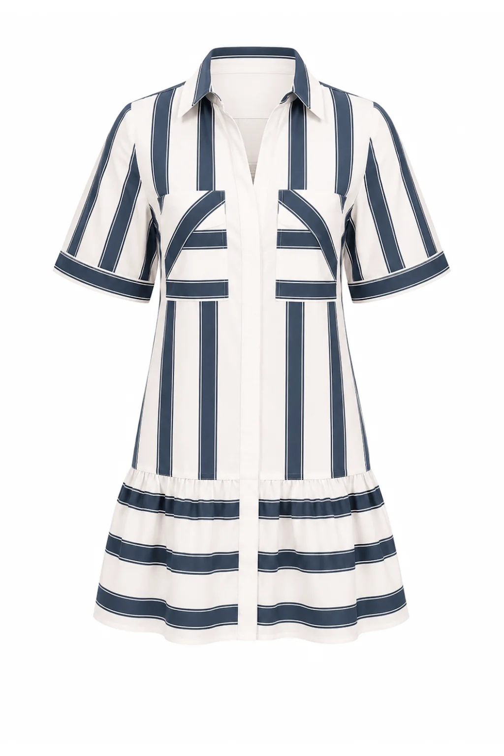 Summer Dress in Dunlin Stripe - Image 5