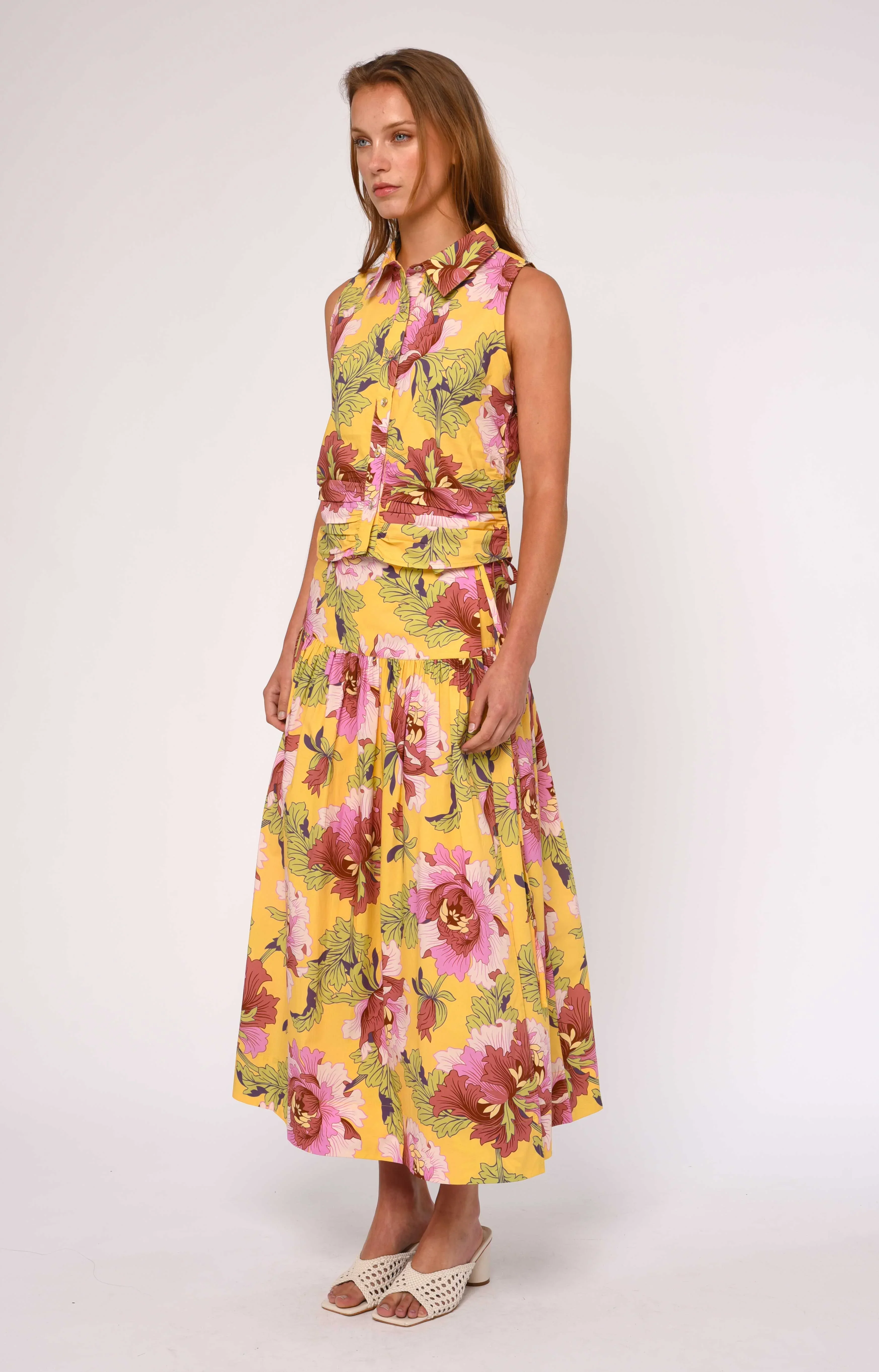 Sylvan Top in Modern Dandy Liberty Print - Image 2