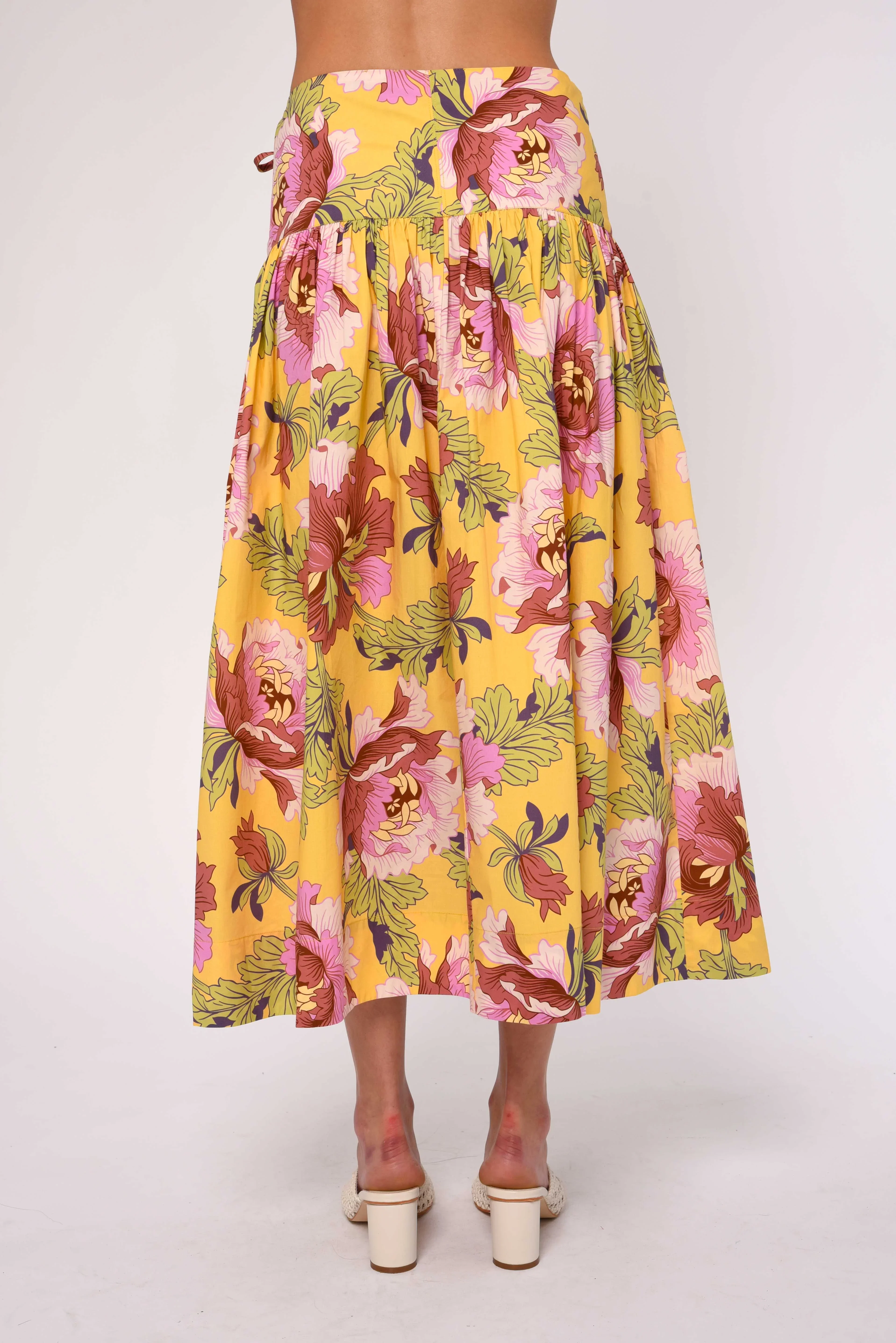 Taylor Wrap Skirt in Modern Dandy Liberty Print - Image 3