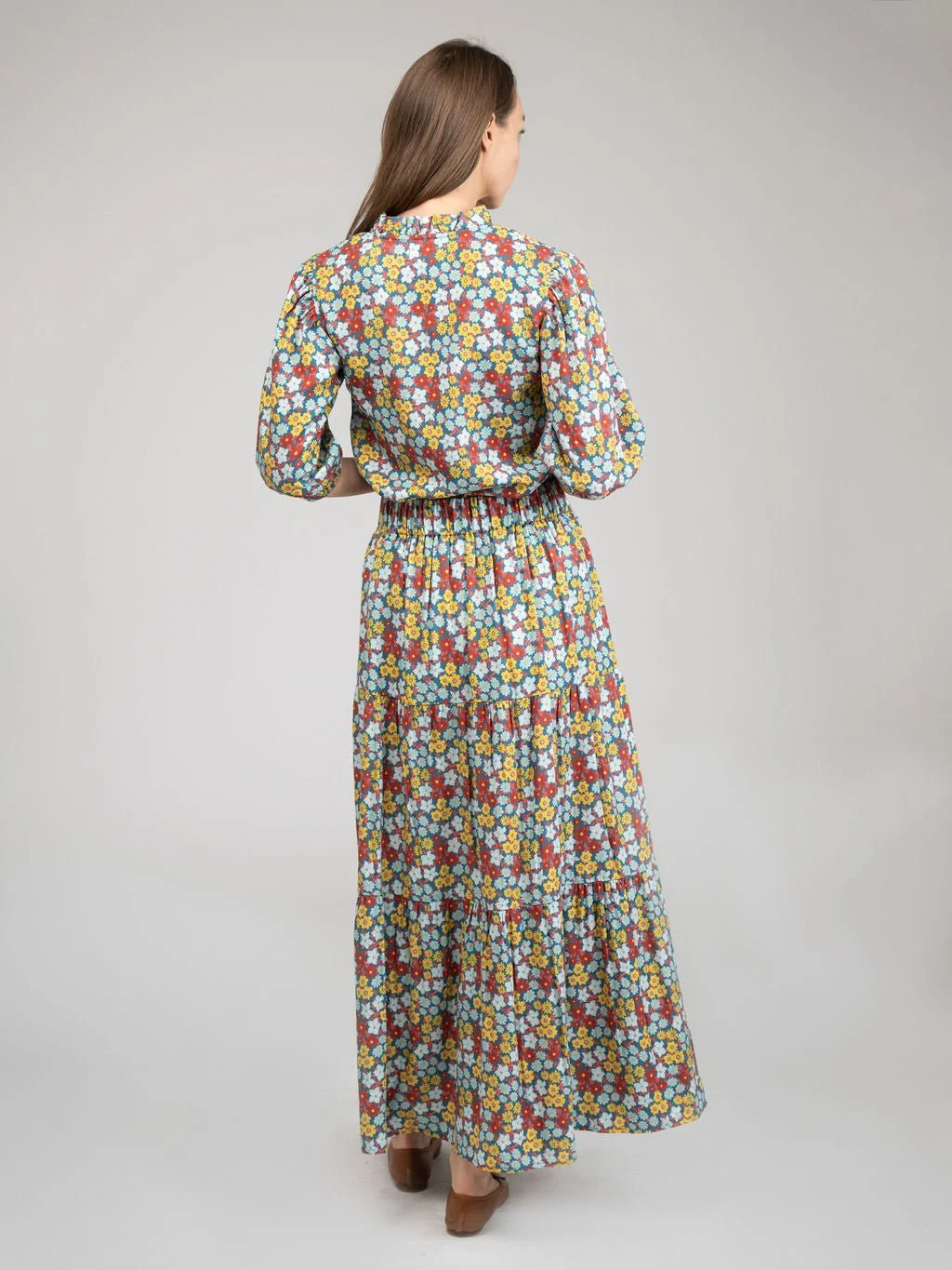 The Abby Skirt | Multi Fall Garden - Image 6