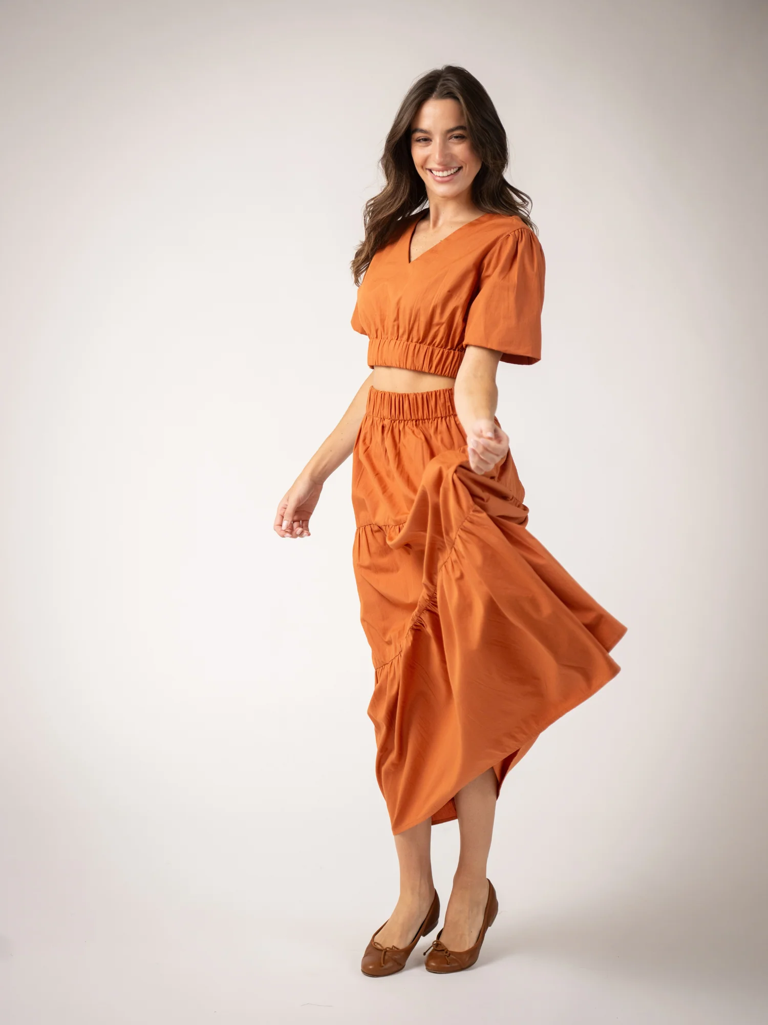 The Abby Top | Persimmon - Image 4