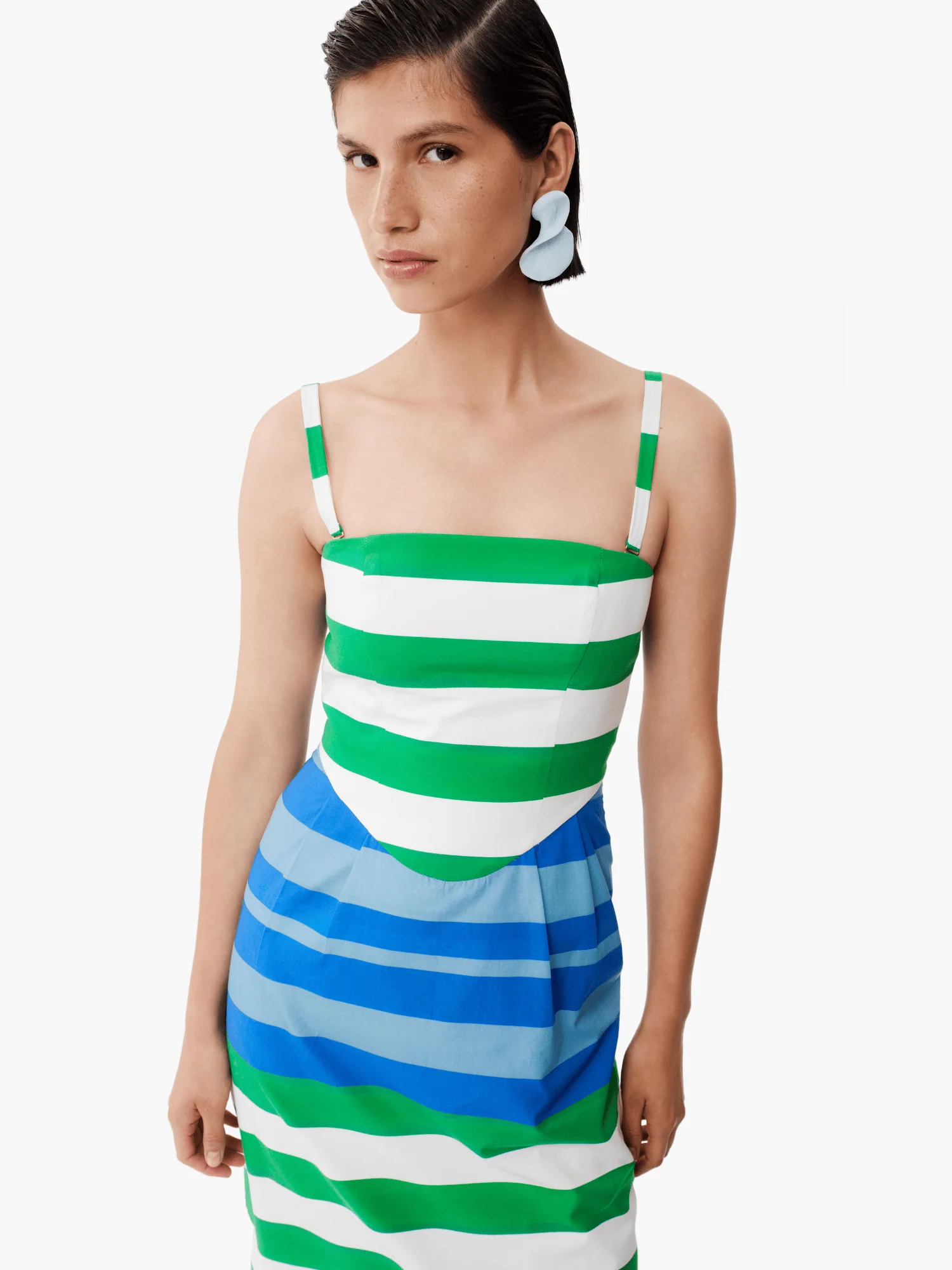 The Ally Dress in Costa Verde - Image 3
