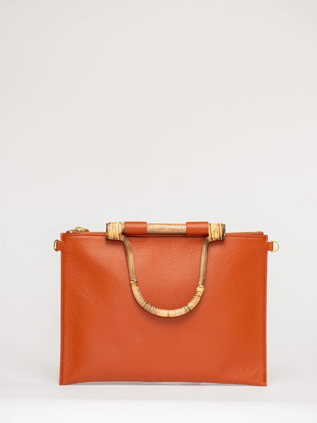The Bamboo Clutch + Crossbody | Spice - Image 2