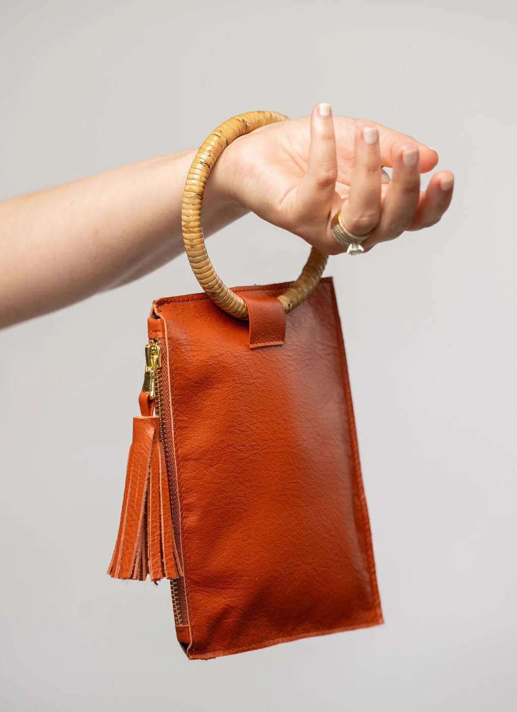 The Bamboo Ring Wristlet | Spice - Image 2