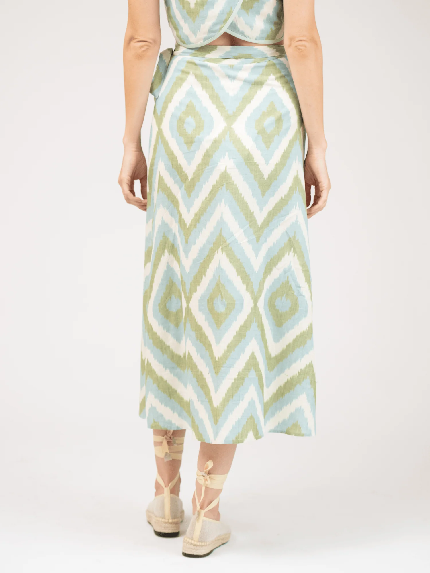 The Sarong Skirt + Beach Tank Set | Terrain Ikat - Image 6