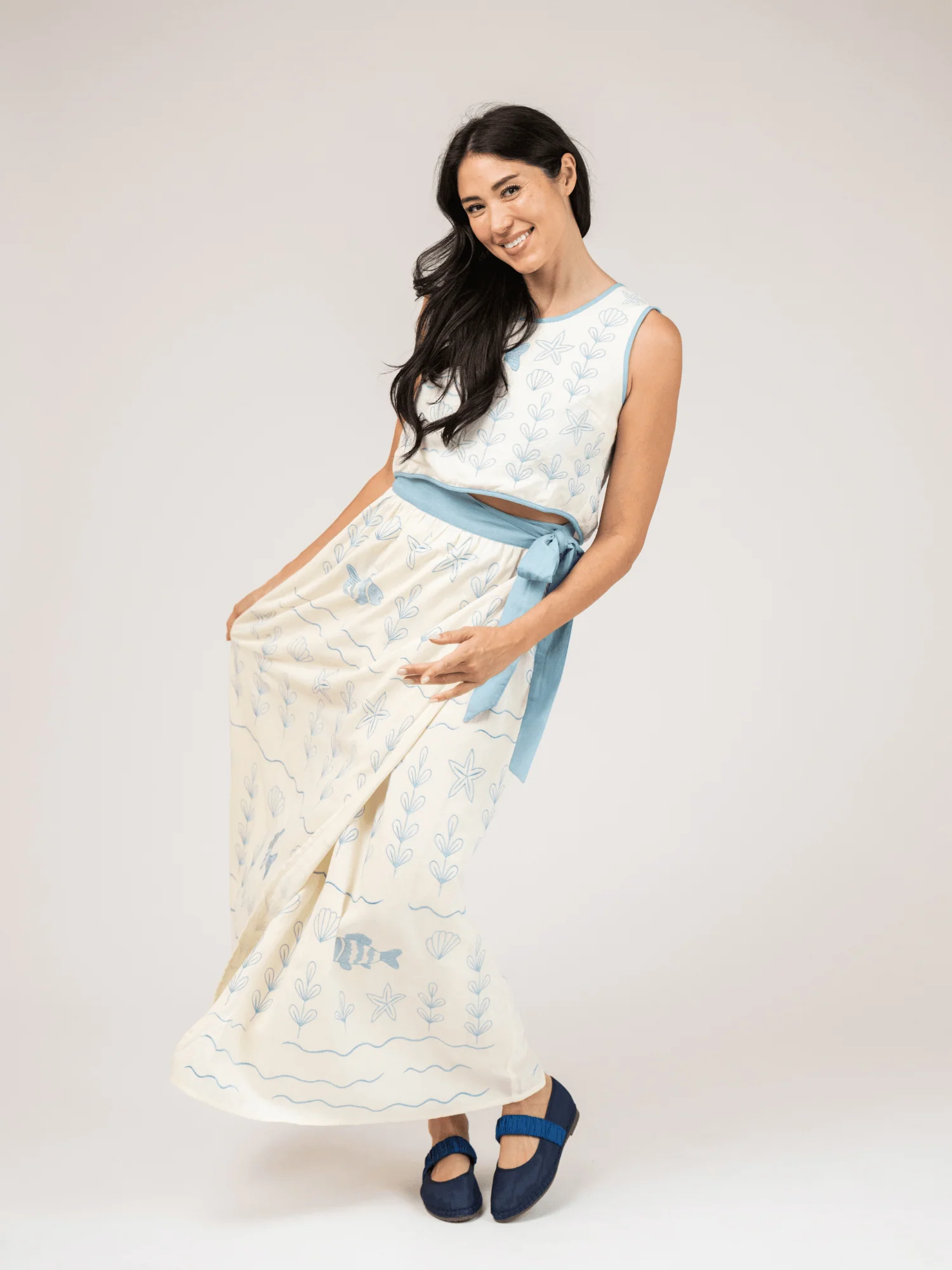 The Beach Tank + Sullivan Skirt Set | Under the Sea - Image 3