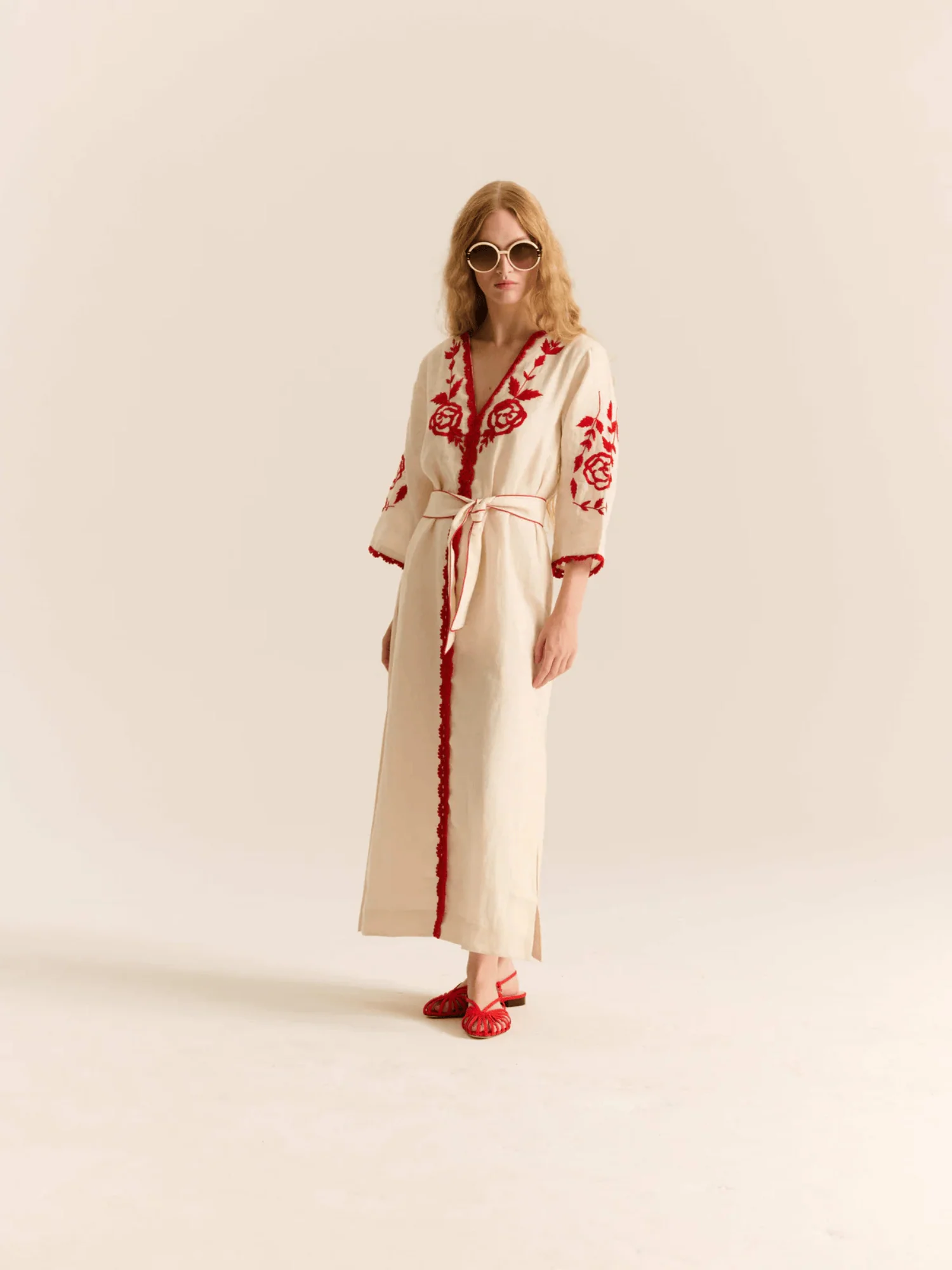 The Caliope Dress in Gardenia