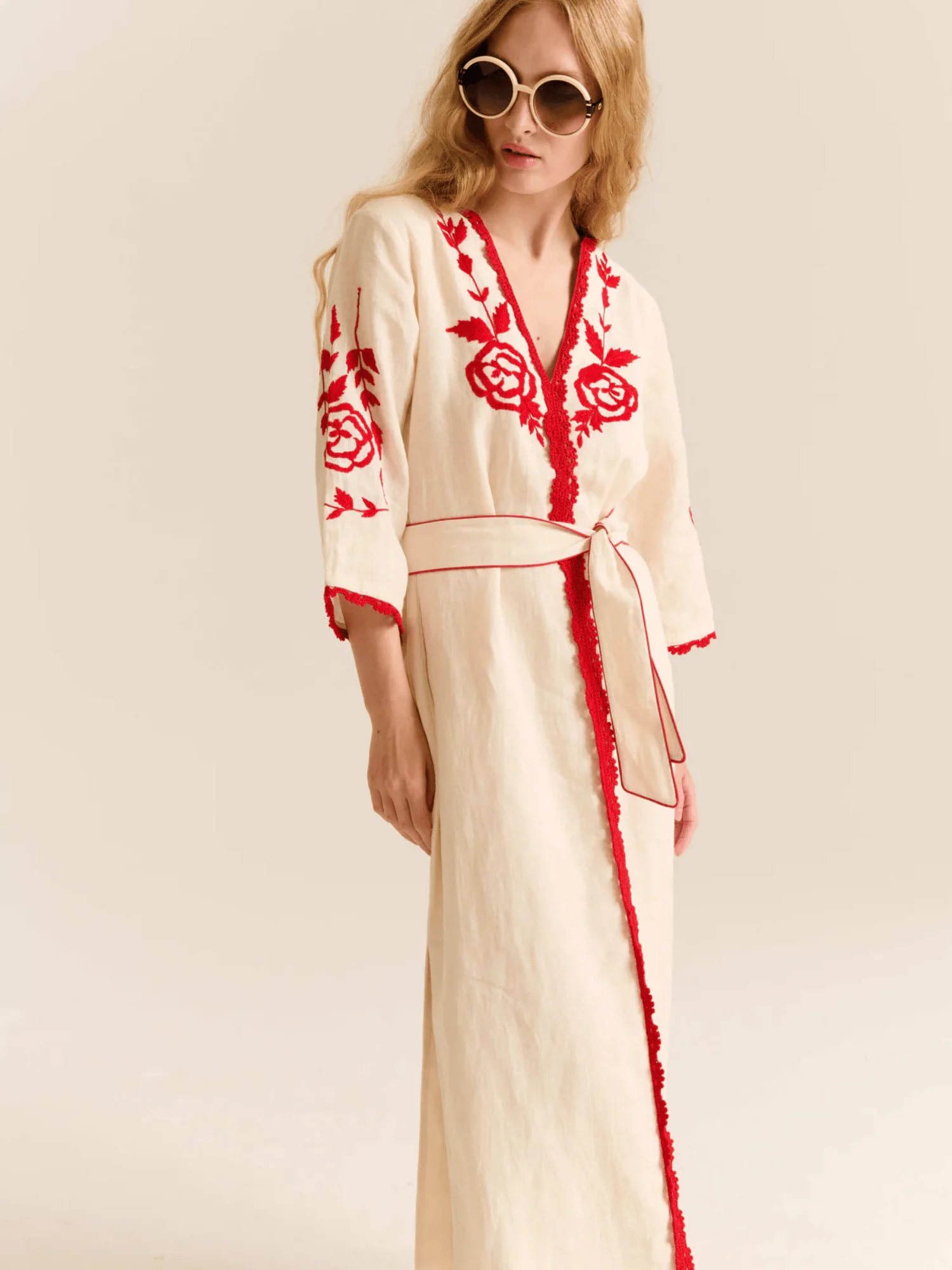 The Caliope Dress in Gardenia - Image 2