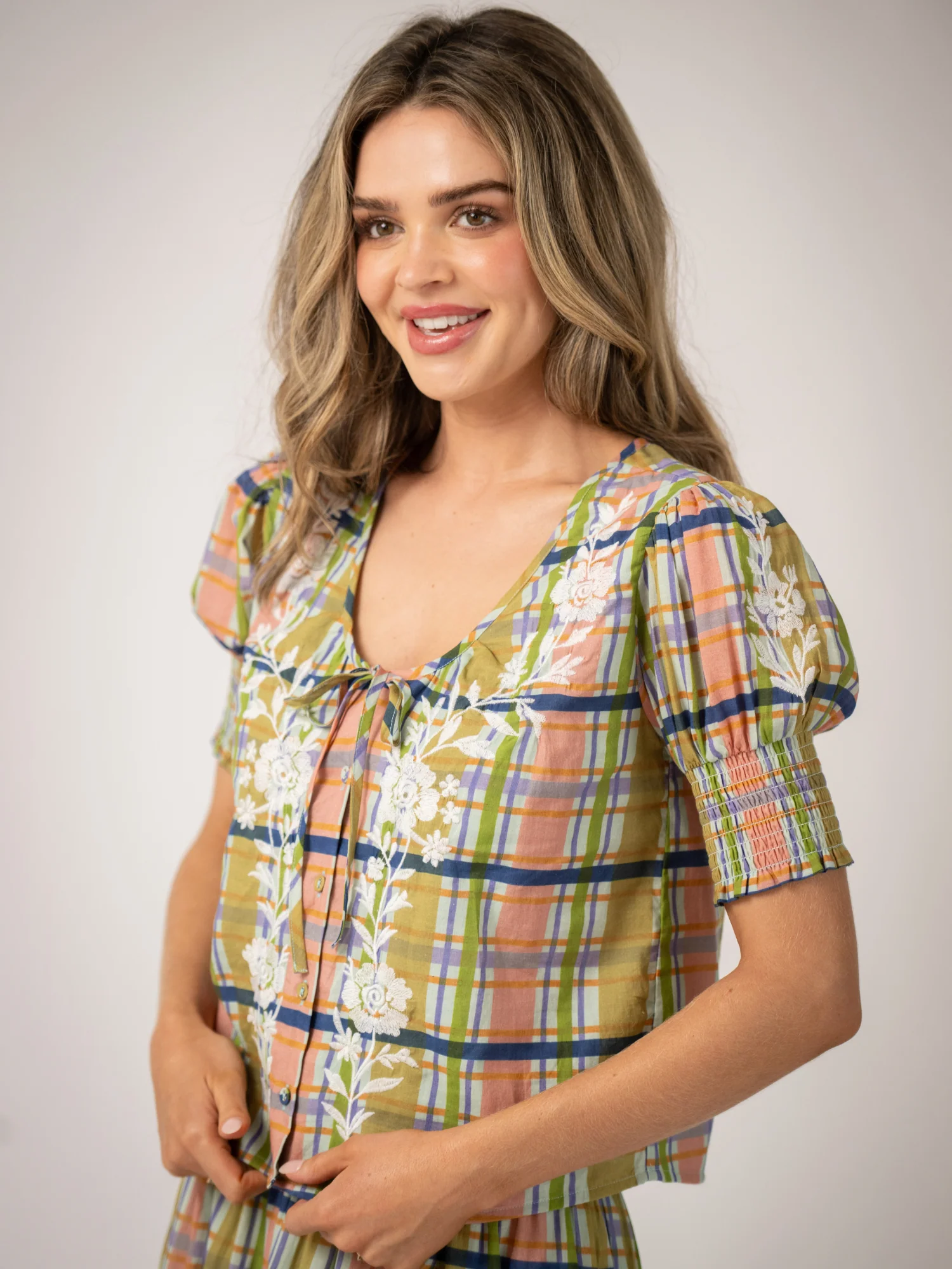 The Camden Plaid Skirt Set - Image 5
