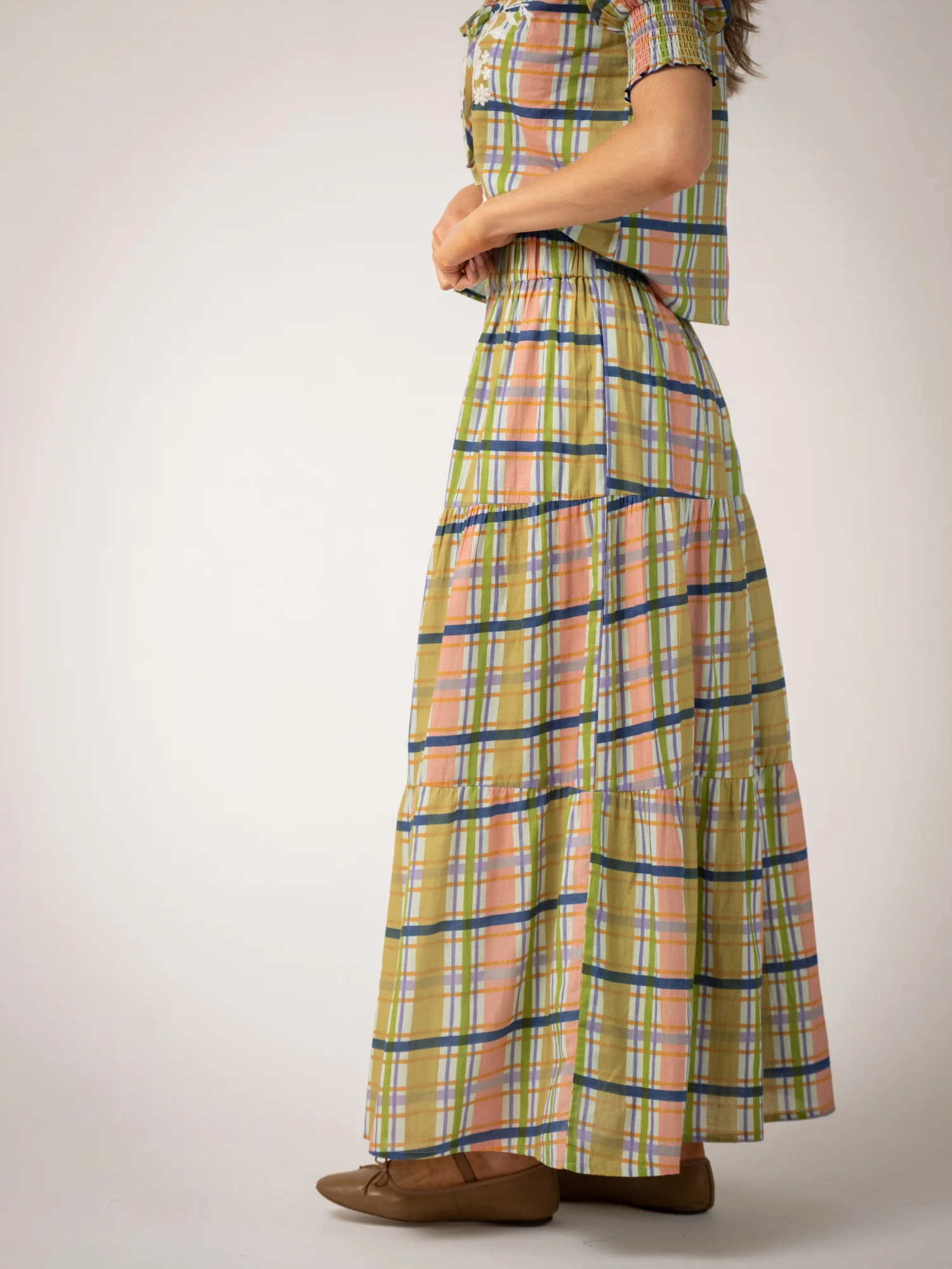 The Camden Plaid Skirt Set - Image 6