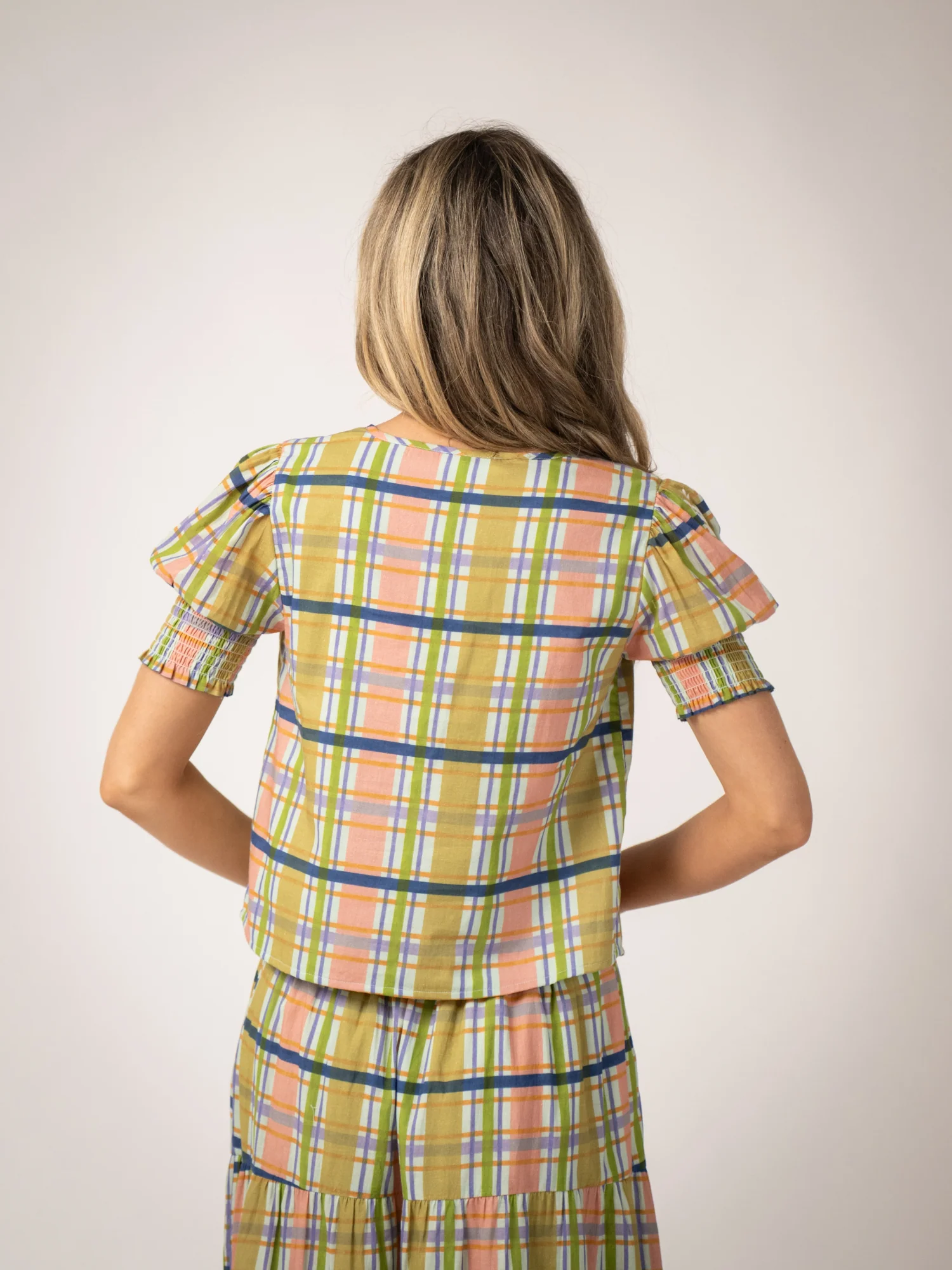 The Camden Plaid Skirt Set - Image 7