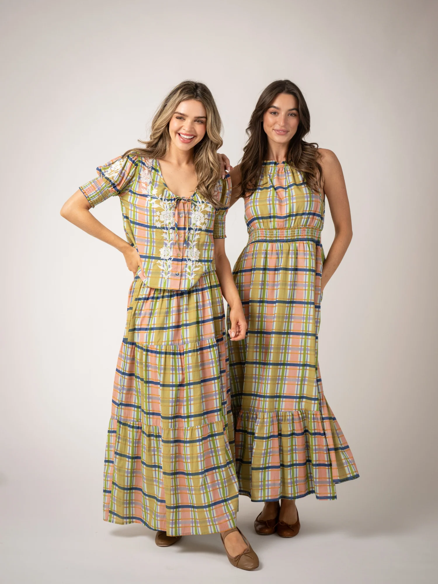 The Camden Plaid Skirt Set - Image 9