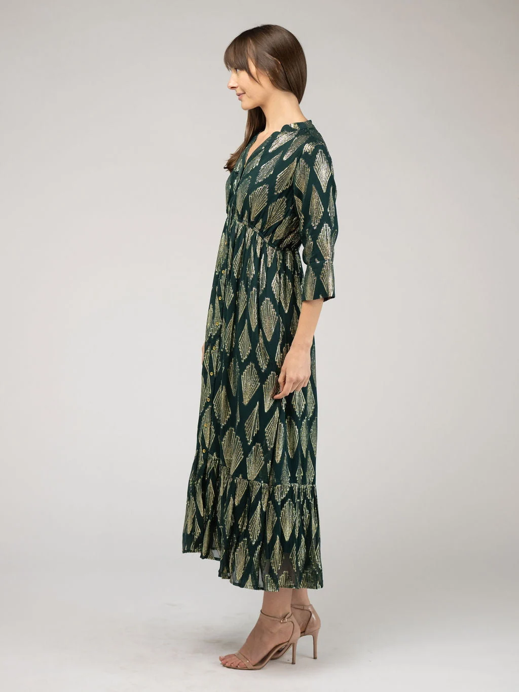 The Christie Dress | Emerald Deco - Image 4