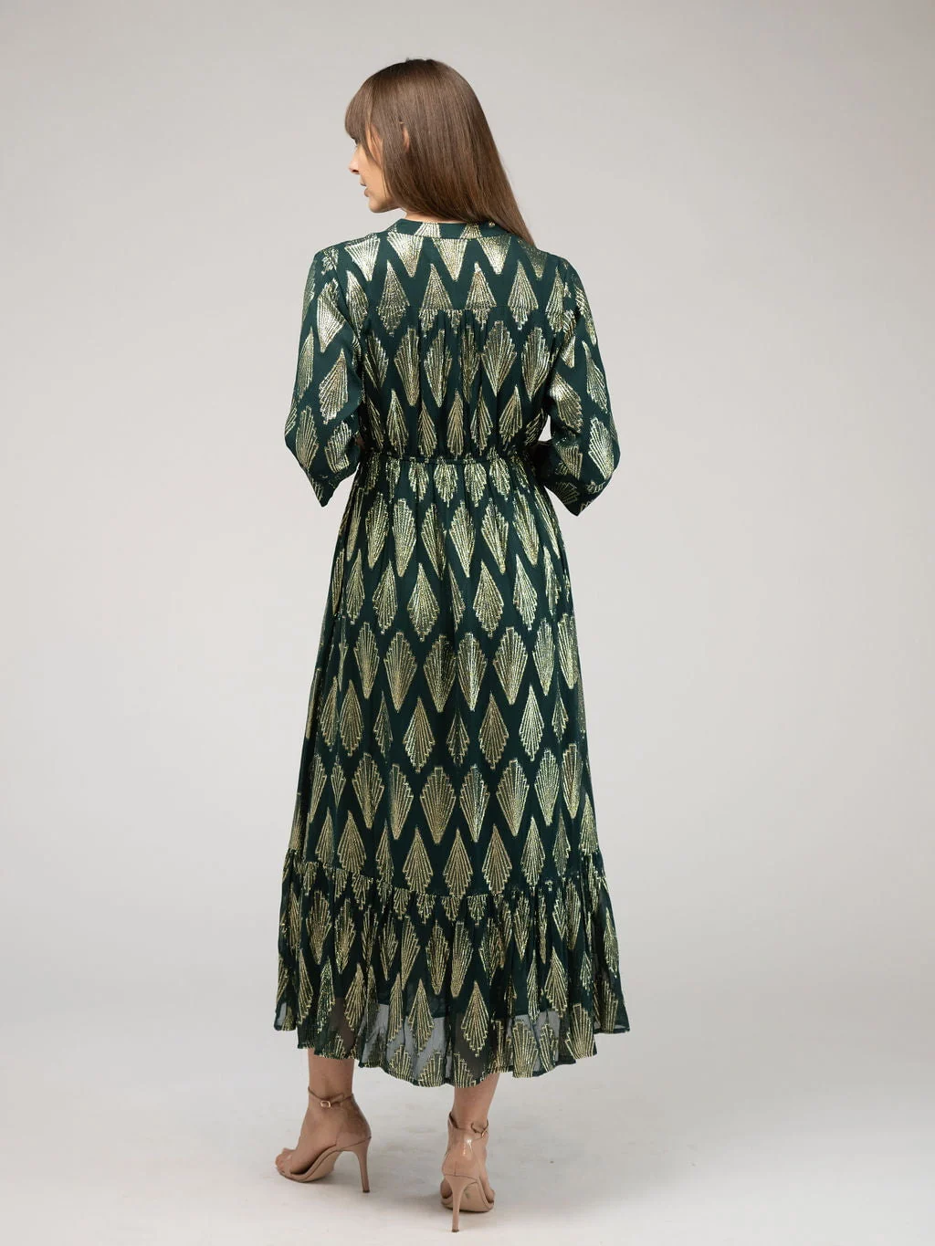 The Christie Dress | Emerald Deco - Image 5