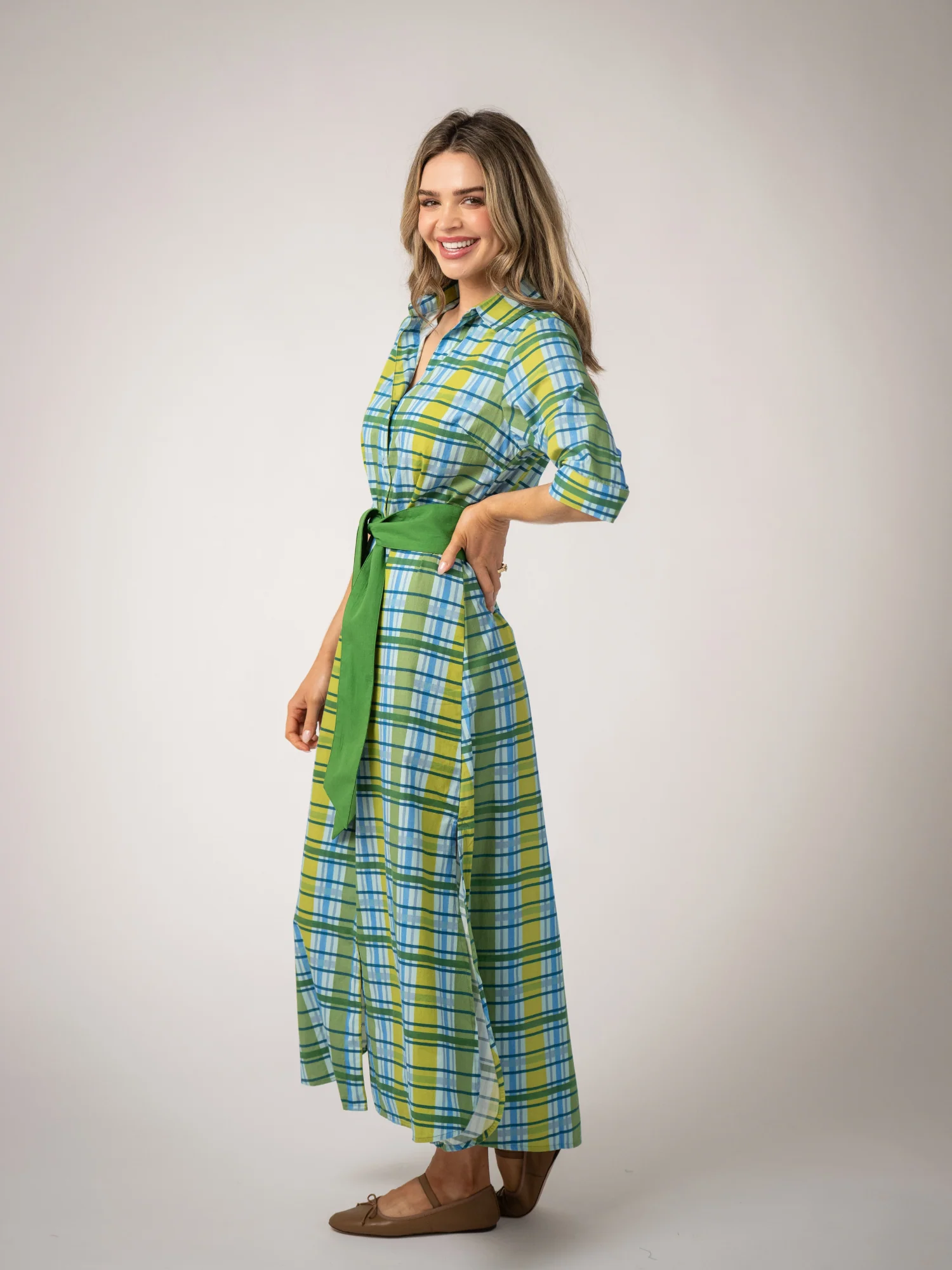 The Eloise Dress | Mystic Plaid - Image 4