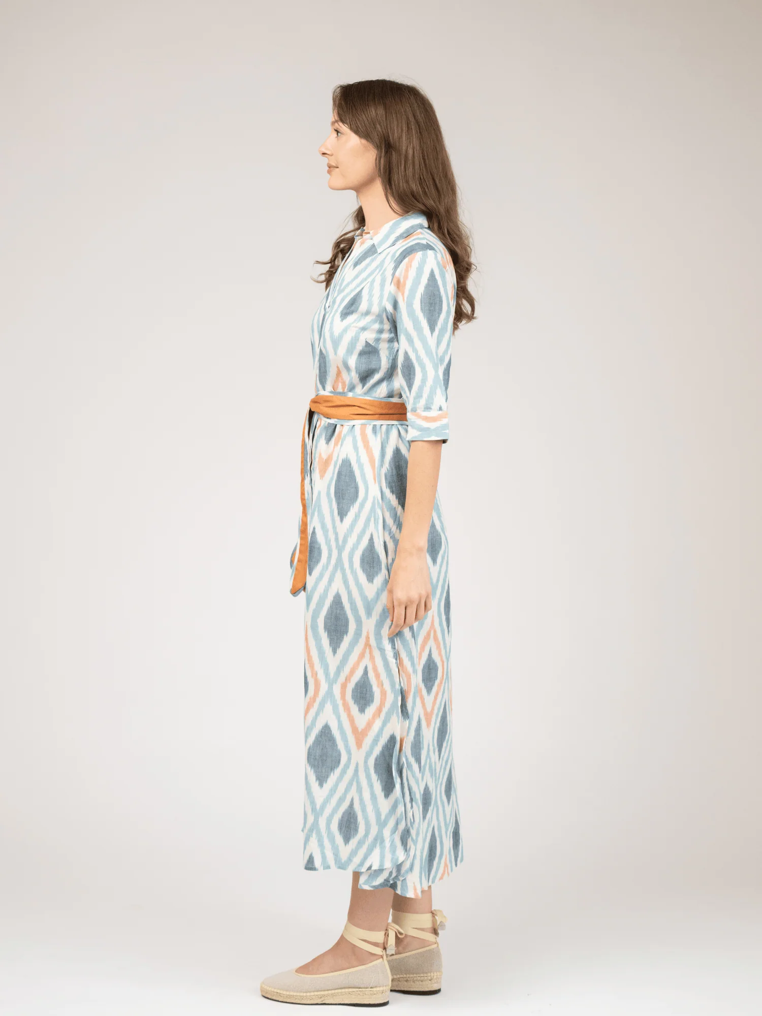 The Eloise Dress | Sundown Ikat - Image 2