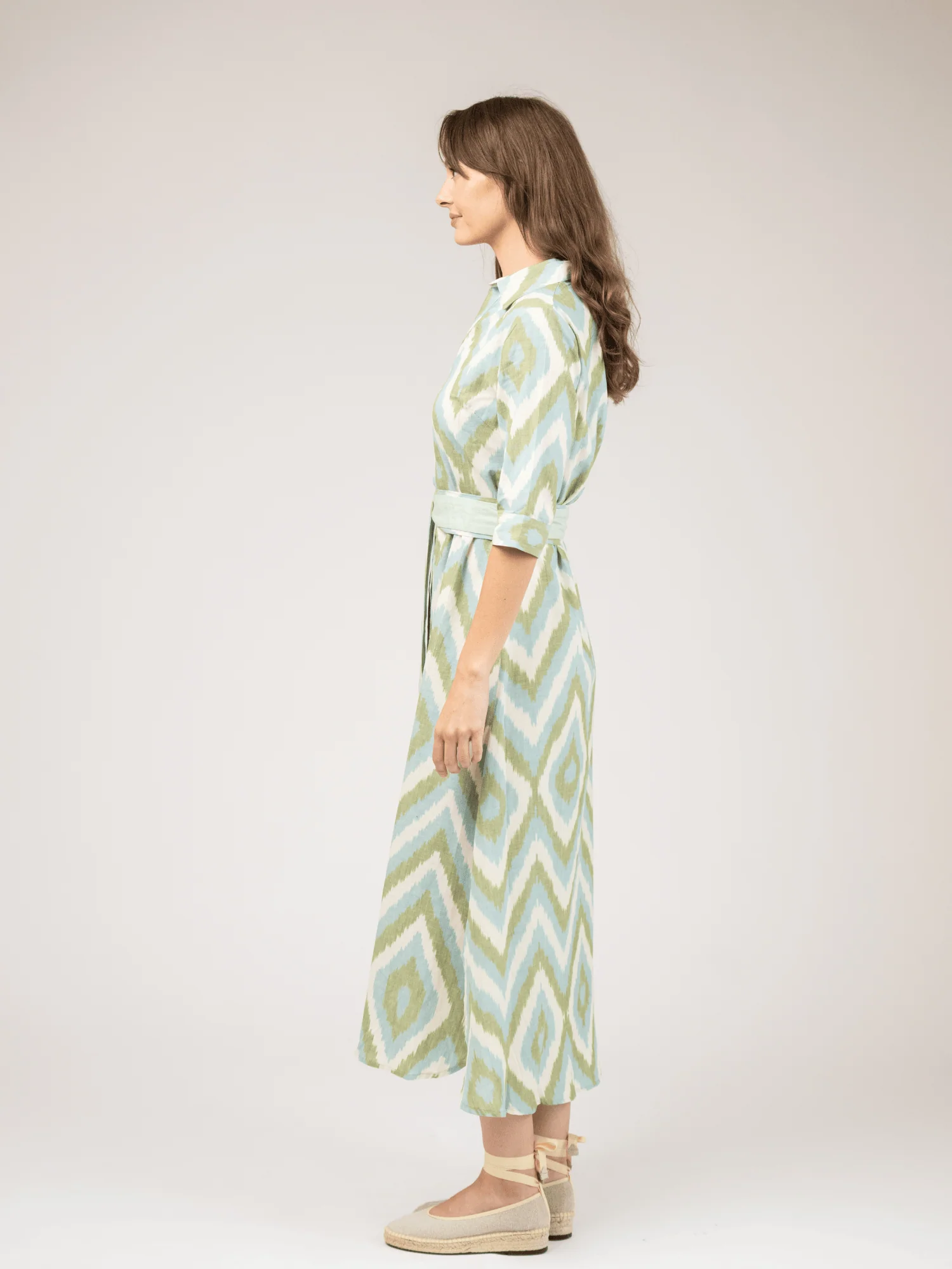The Eloise Dress | Terrain Ikat - Image 3