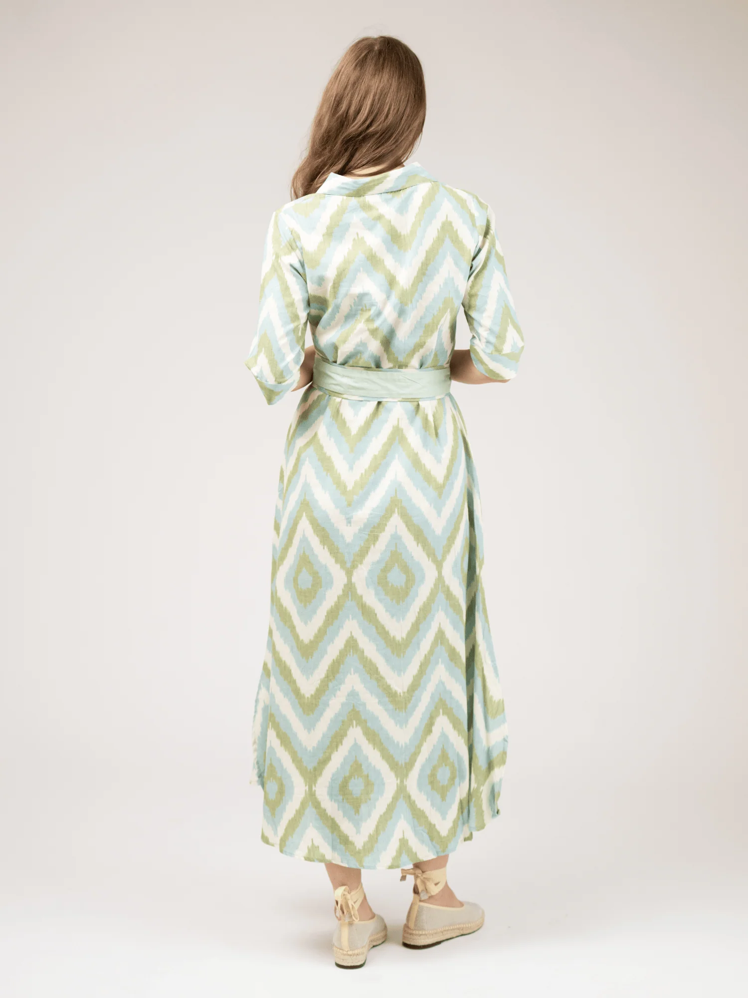 The Eloise Dress | Terrain Ikat - Image 4