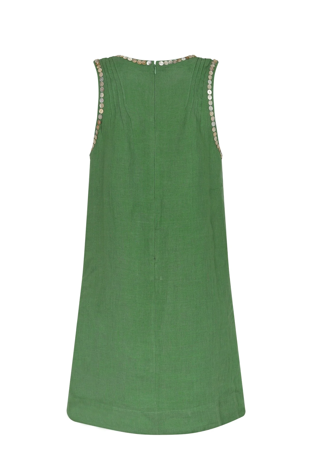The Eva Dress in Green Leaf - Image 6