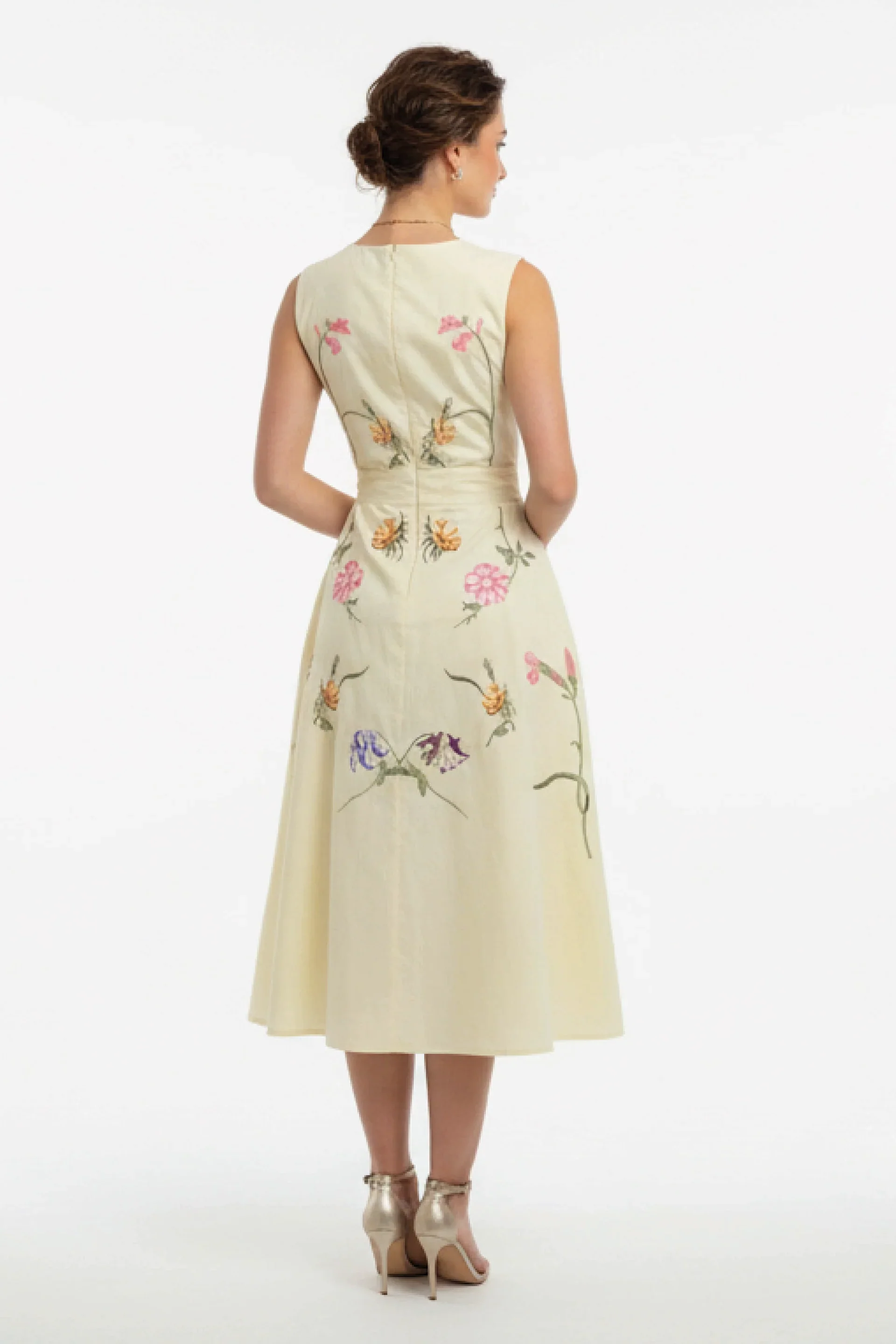 The Ferahi Dress in Lemon Joy - Image 4