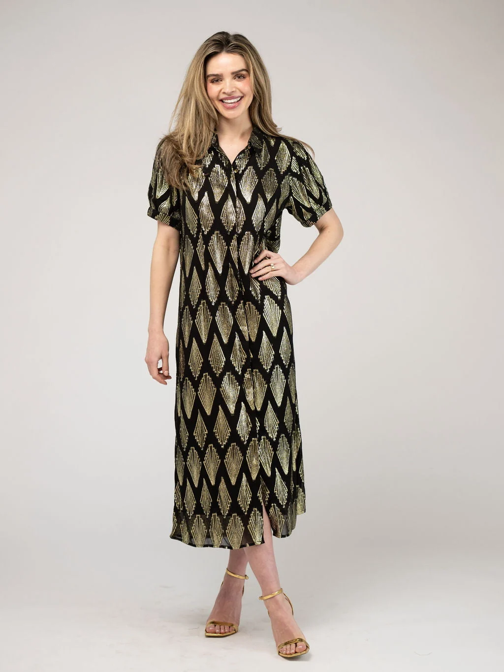 The Kris Dress | Black Deco