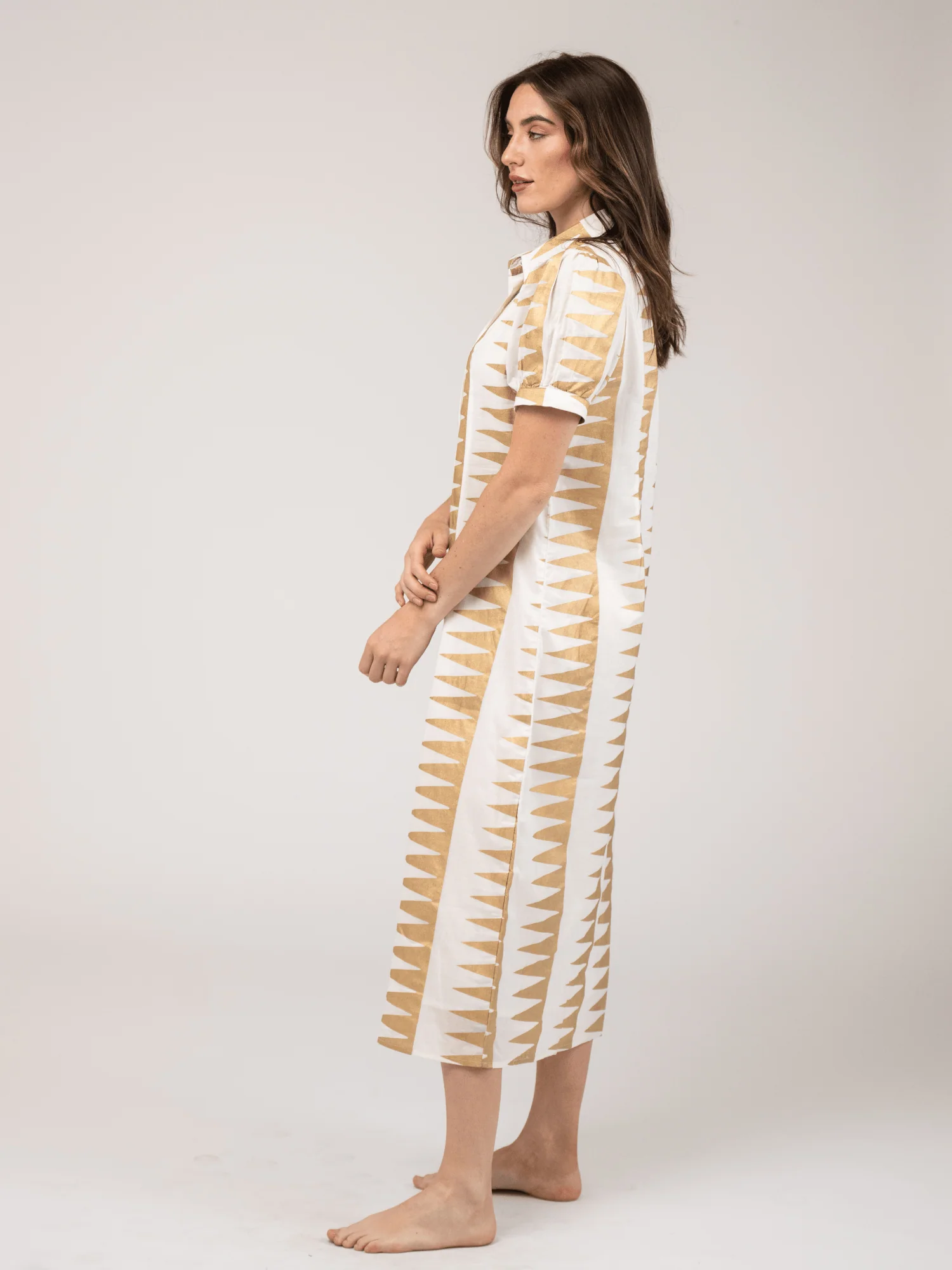 The Kris Dress | Edgy White - Image 3